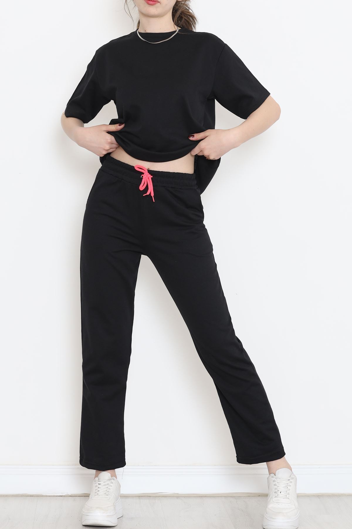 Salaş Kalıp Eşofman Takımı Siyah - 16608.5238.