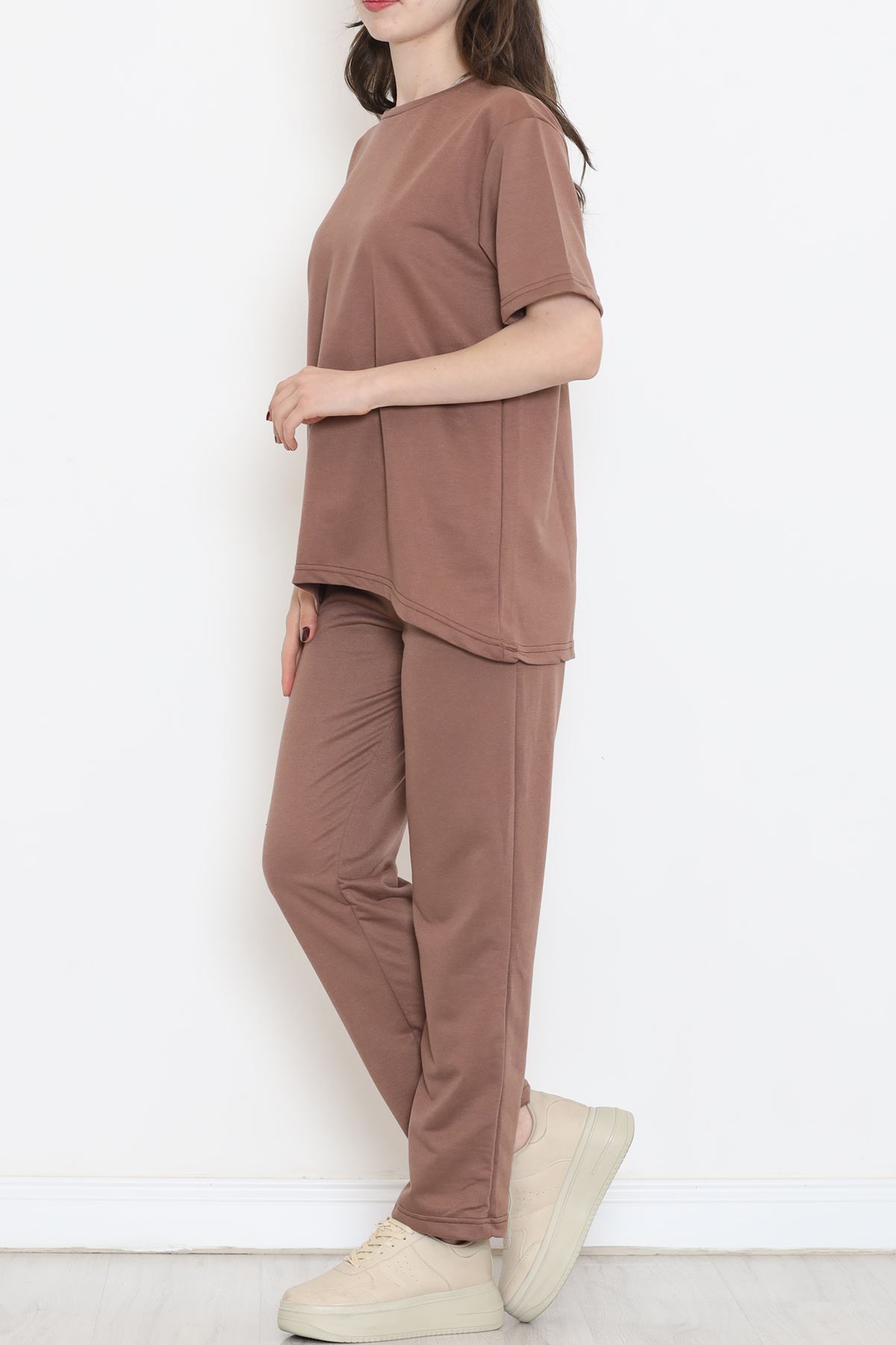 Salaş Kalıp Eşofman Takımı Acıkahve - 16608.5238.