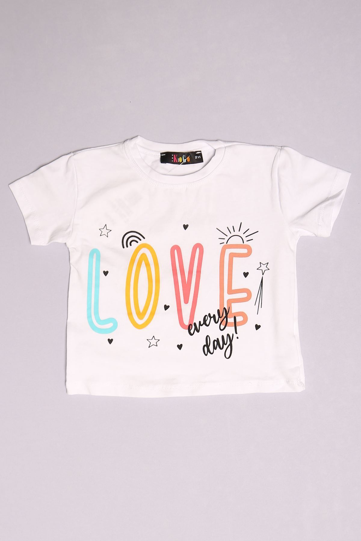 2-5 Yaş Çocuk Takım Beyaz - 18090.1567.