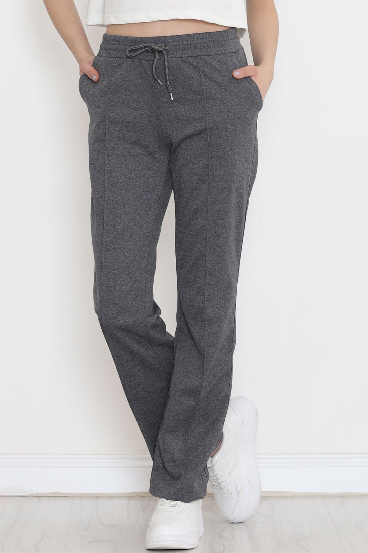 Çımalı Eşofman Altı Füme - 16577.1799.