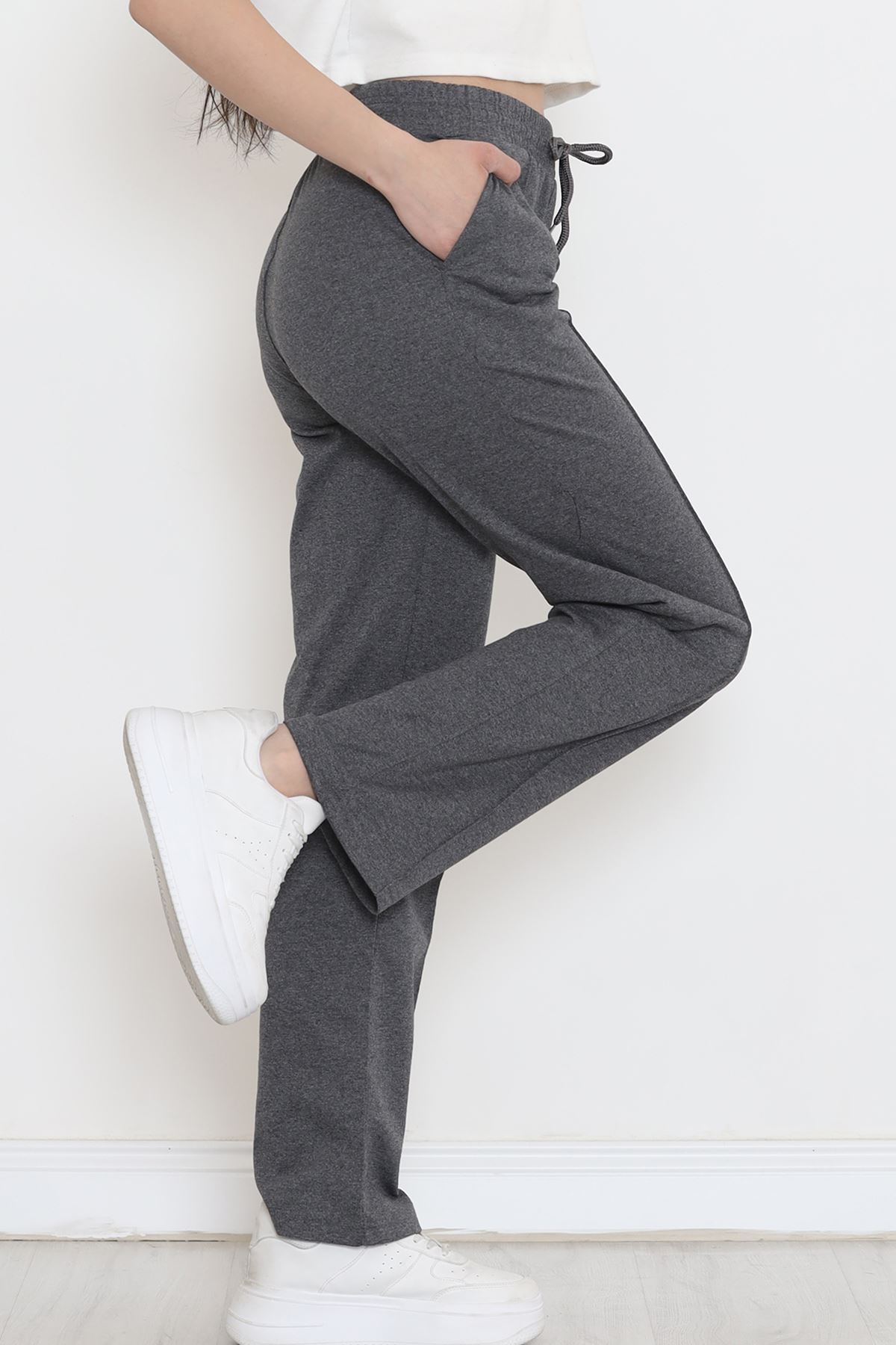 Çımalı Eşofman Altı Füme - 16577.1799.