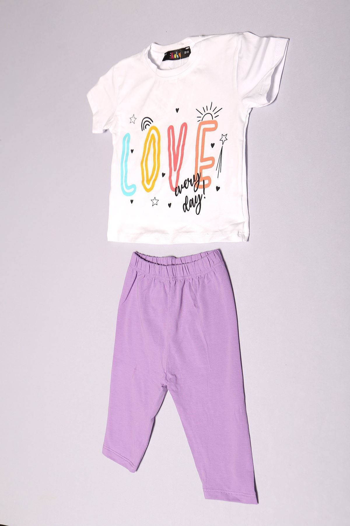 2-5 Yaş Çocuk Takım Beyaz - 18090.1567.