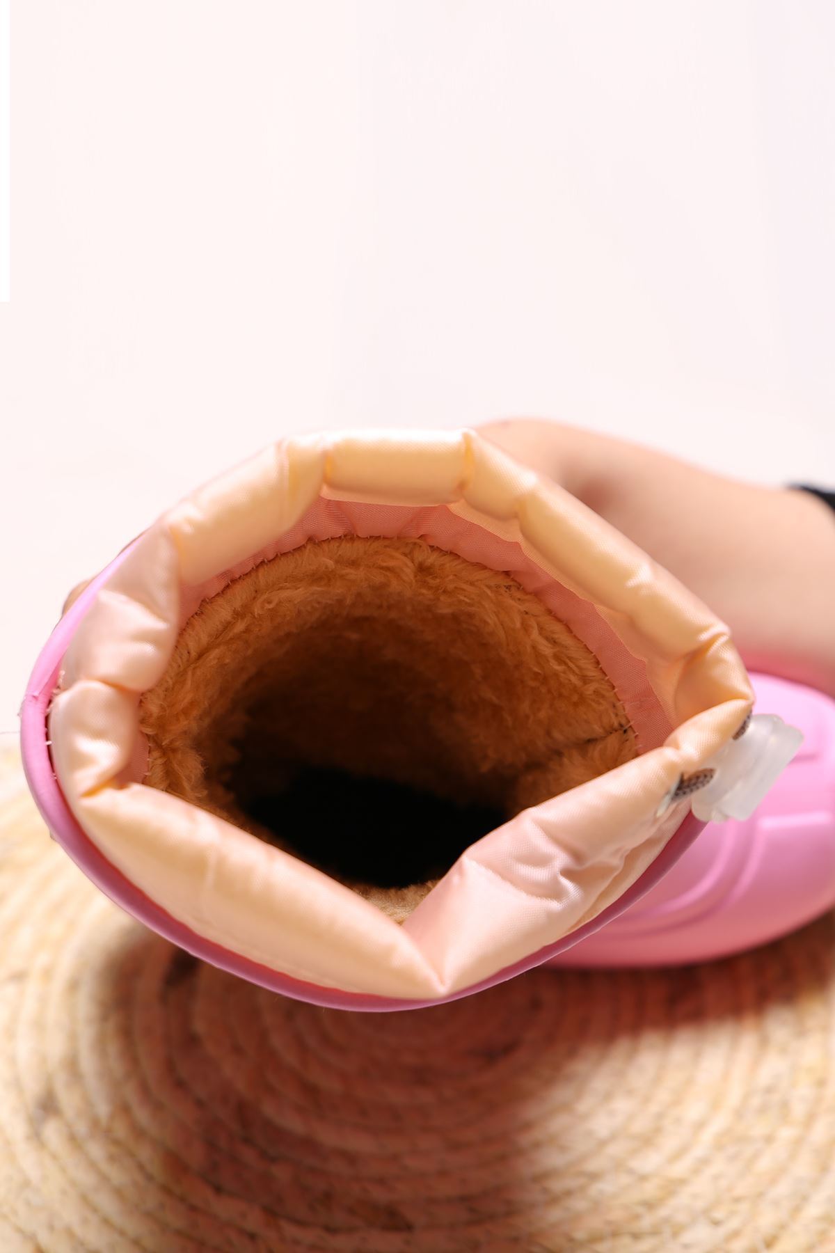 İçi Kürklü Çocuk Çizmesi Pembe - 123401.264.