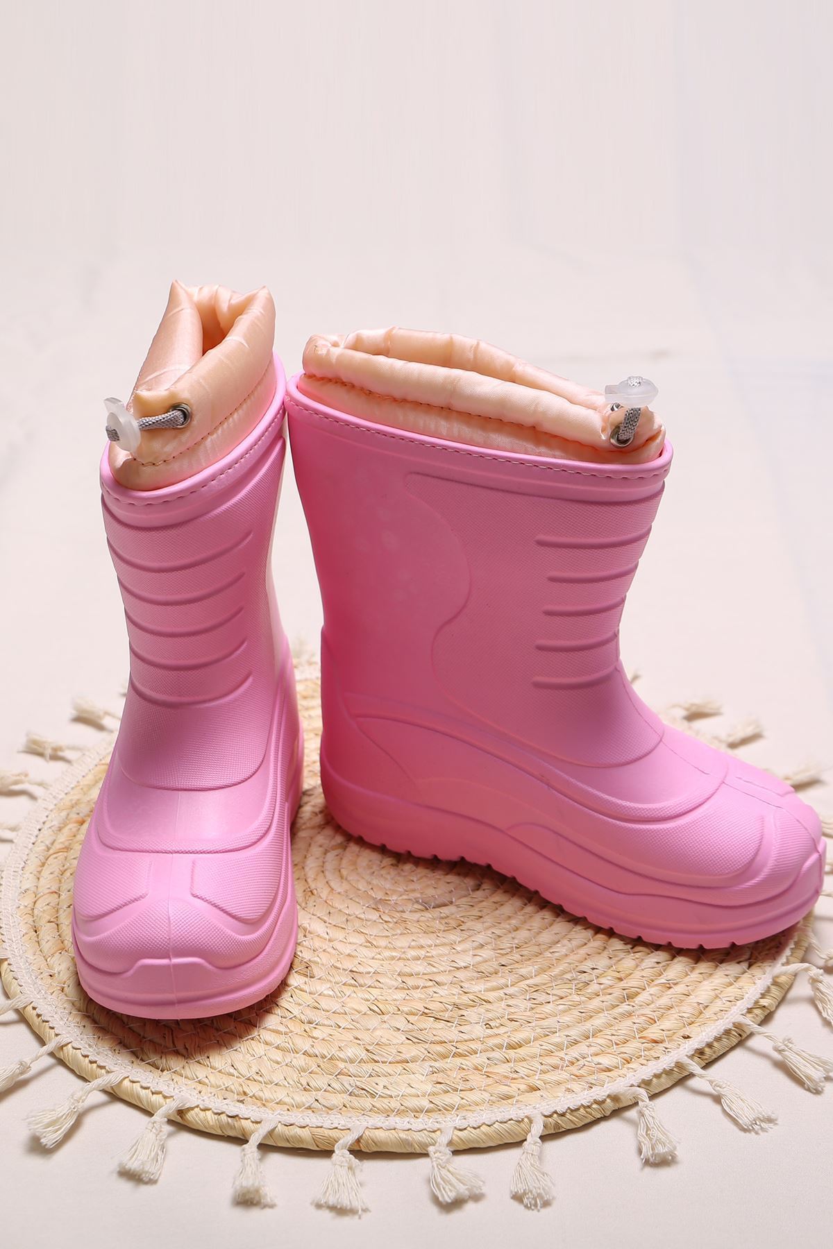 İçi Kürklü Çocuk Çizmesi Pembe - 123401.264.