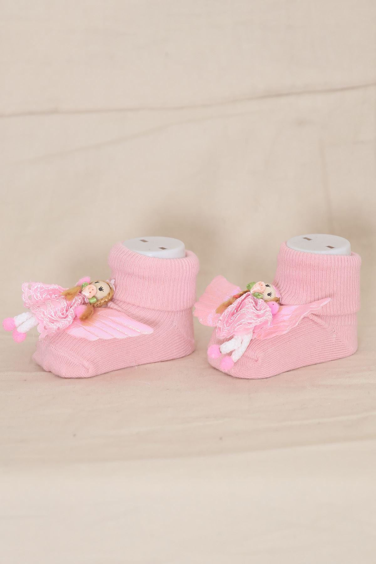 Bebek Çorabı Pudra1 - 12044.264.