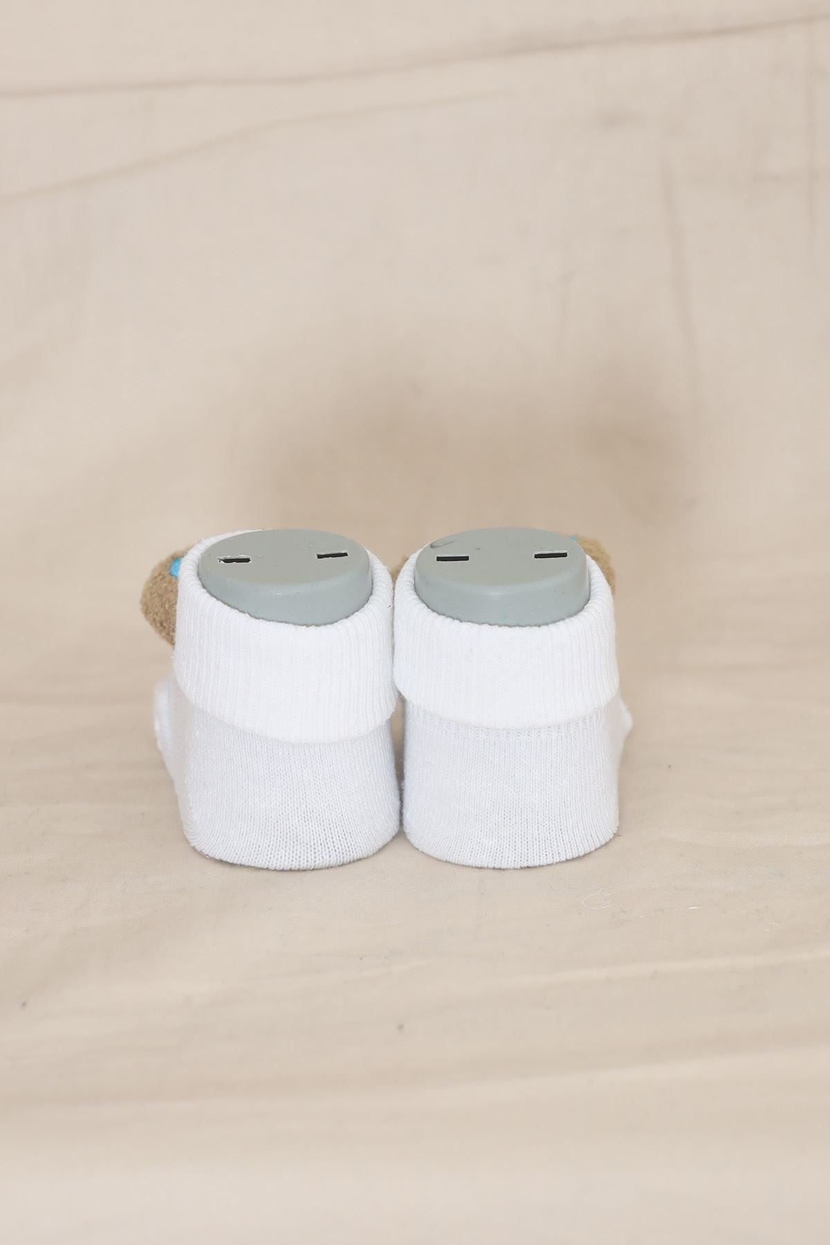 Bebek Çorabı Beyaz1 - 12044.264.