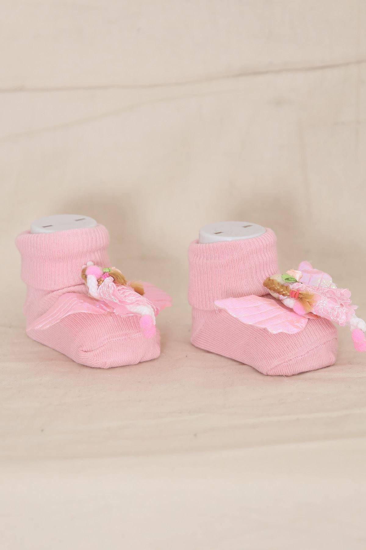 Bebek Çorabı Pudra1 - 12044.264.