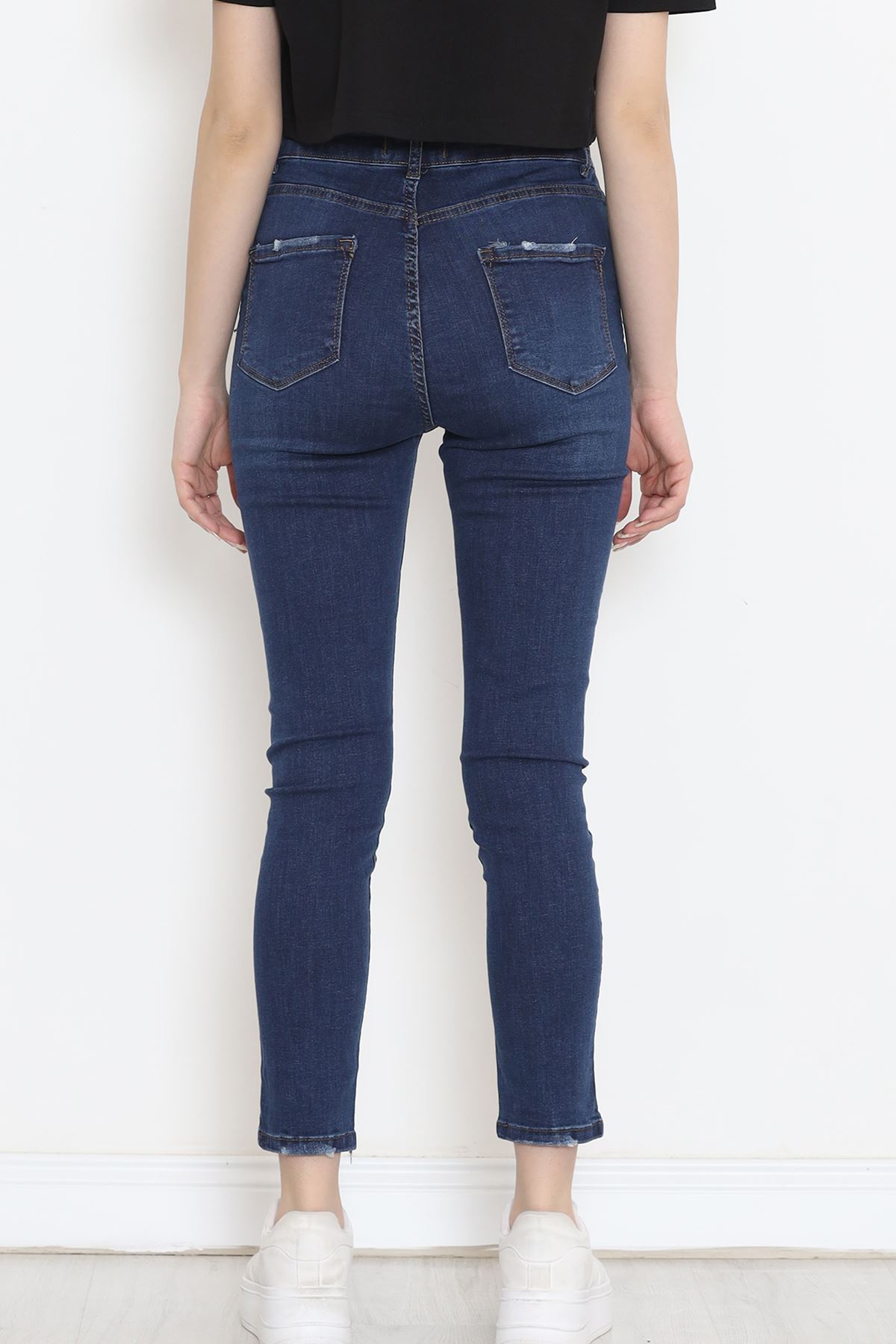 Süper Likra Kot Pantolon Mavi2 - 18200.1431.