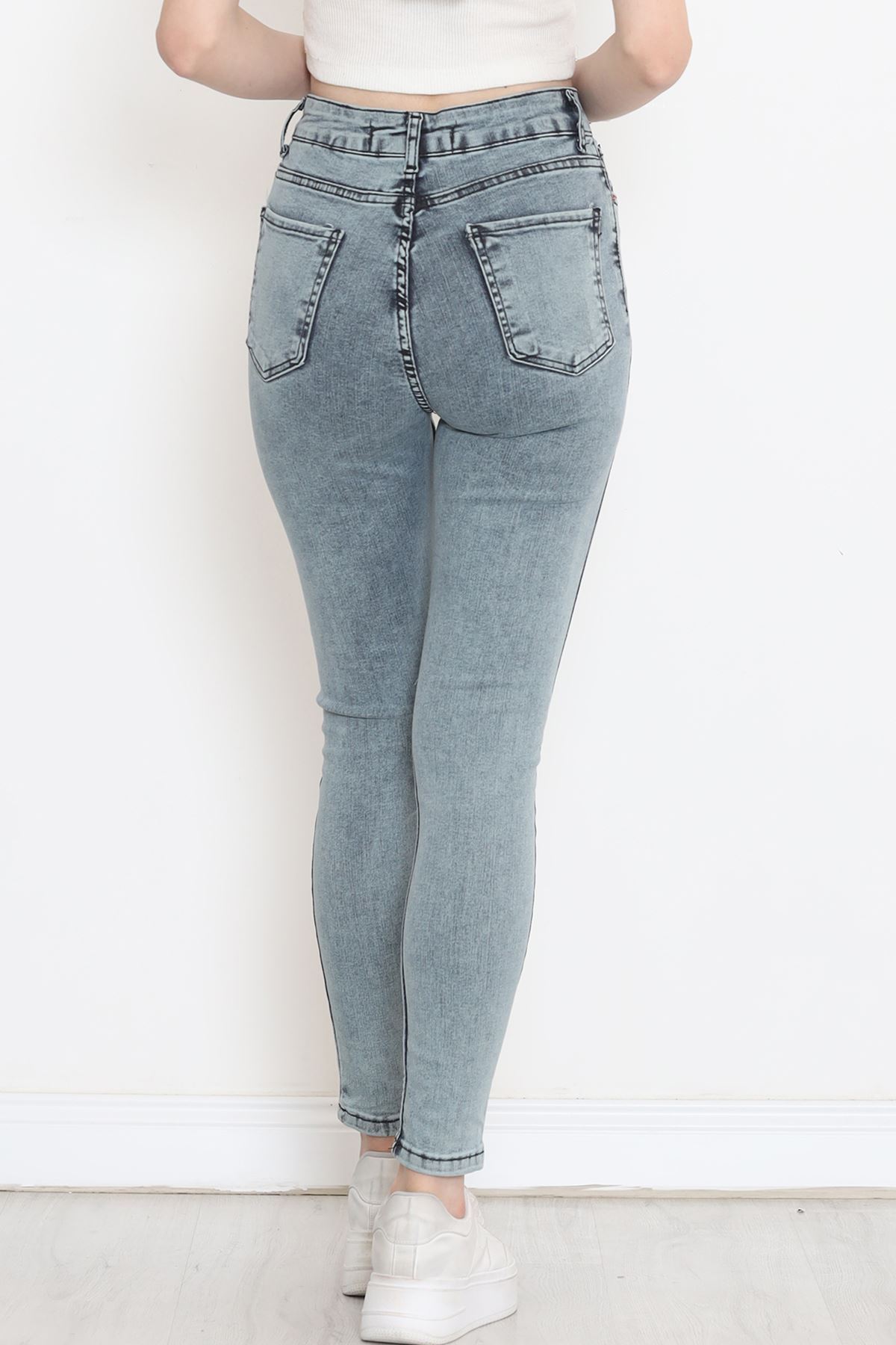Süper Likra Kot Pantolon Açıkmavi1 - 18200.1431.