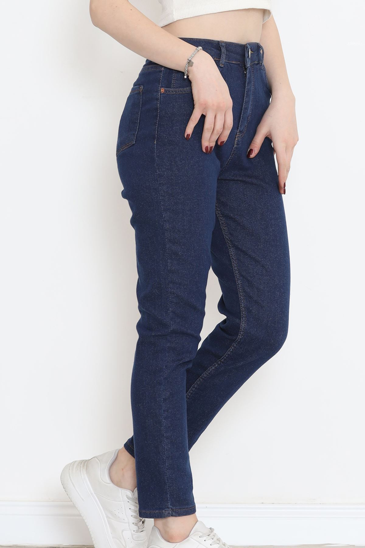 Süper Likra Kot Pantolon Mavi3 - 18200.1431.