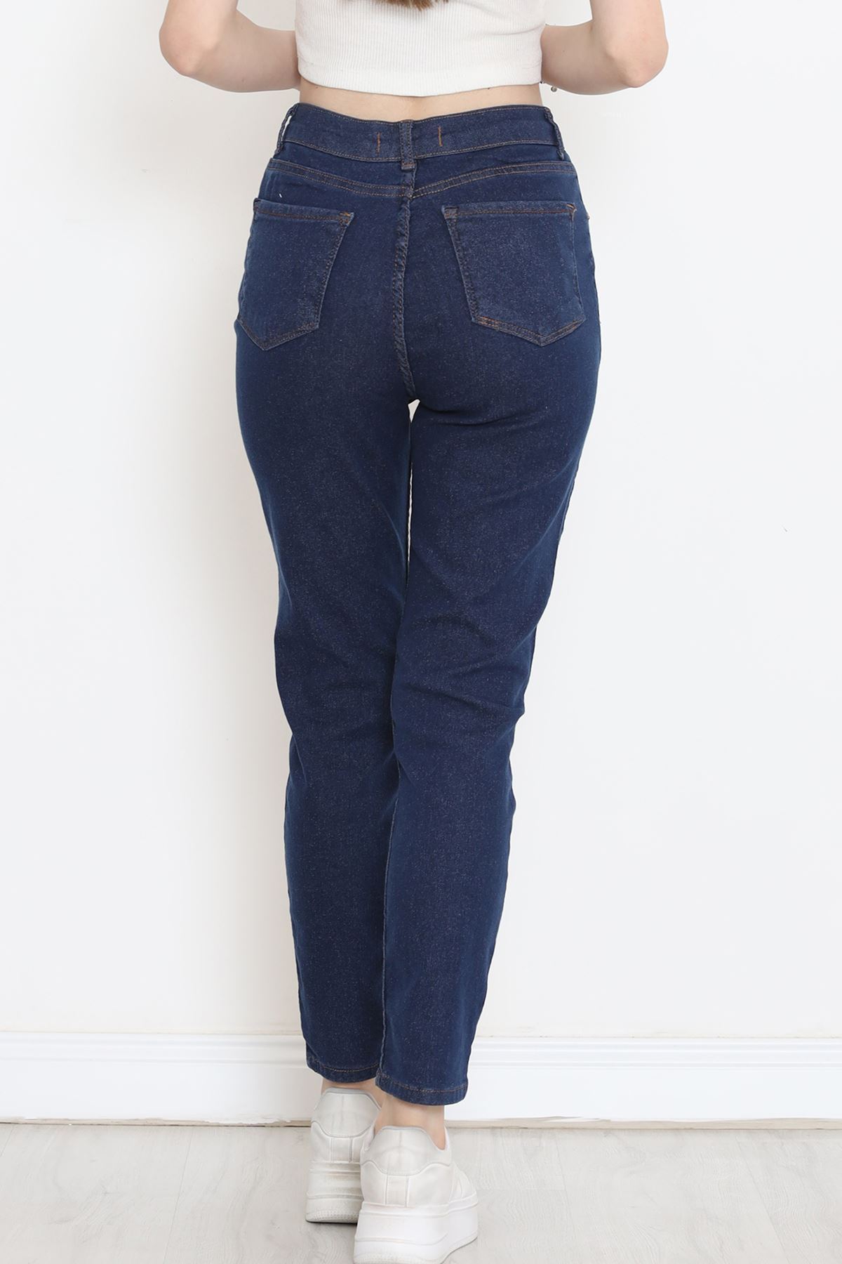 Süper Likra Kot Pantolon Mavi3 - 18200.1431.