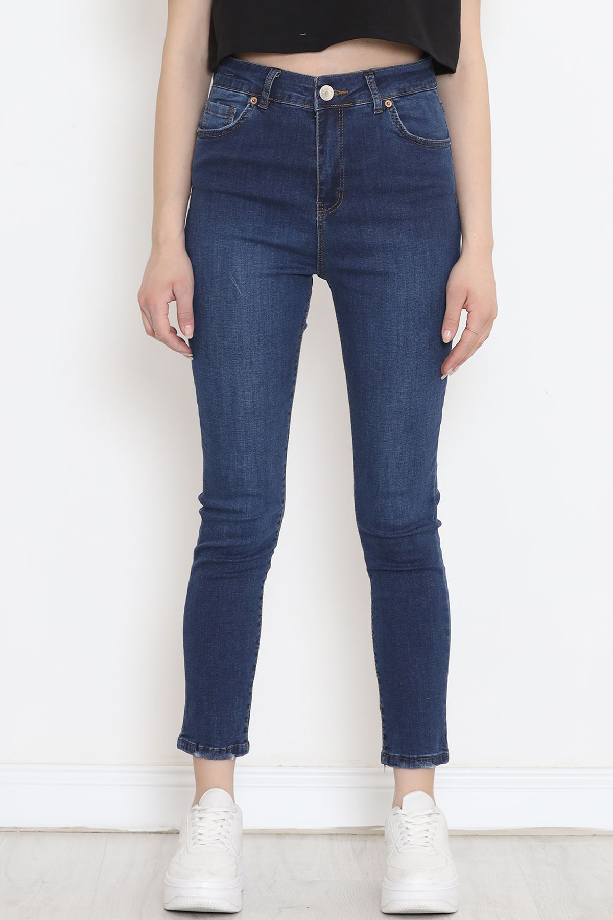 Süper Likra Kot Pantolon Mavi2 - 18200.1431.