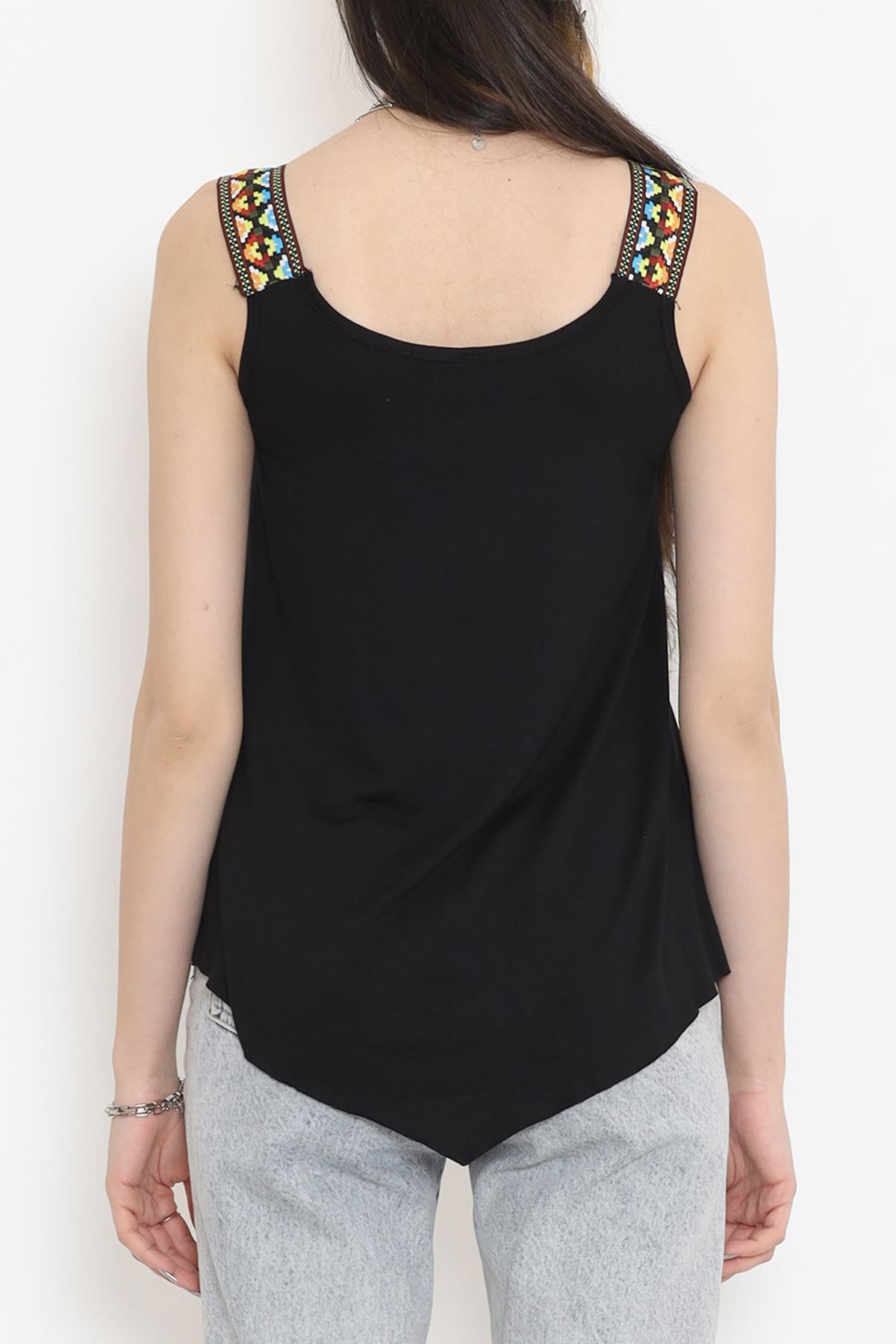 Askılı Atlet Siyah - 18158.599.