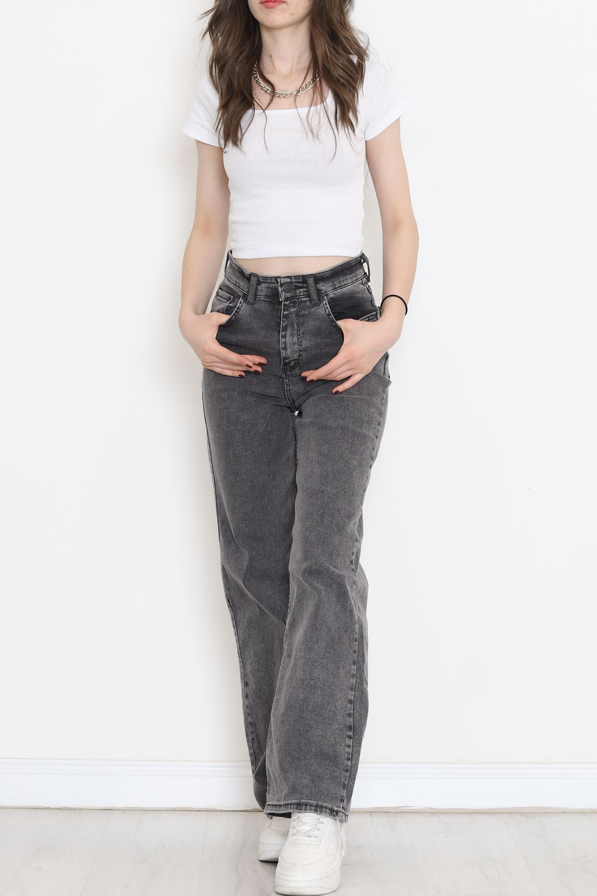 Palazzo Kot Pantolon Füme5 - 11879.1431.