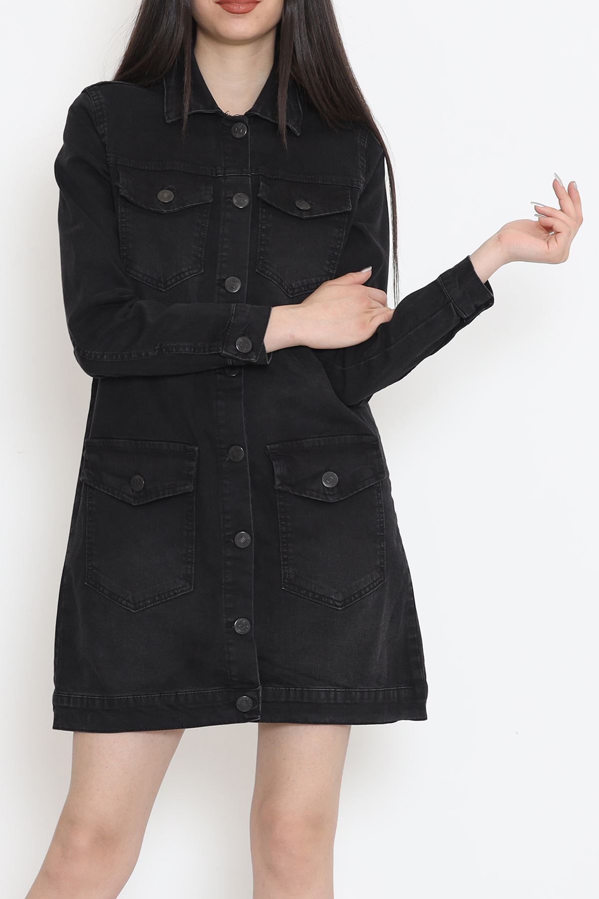 Lazerli Kot Ceket Füme1 - 18261.1831.