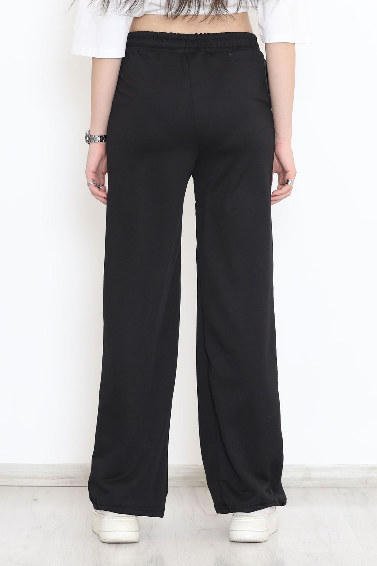 Çımalı Eşofman Altı Siyah - 15083.5238.