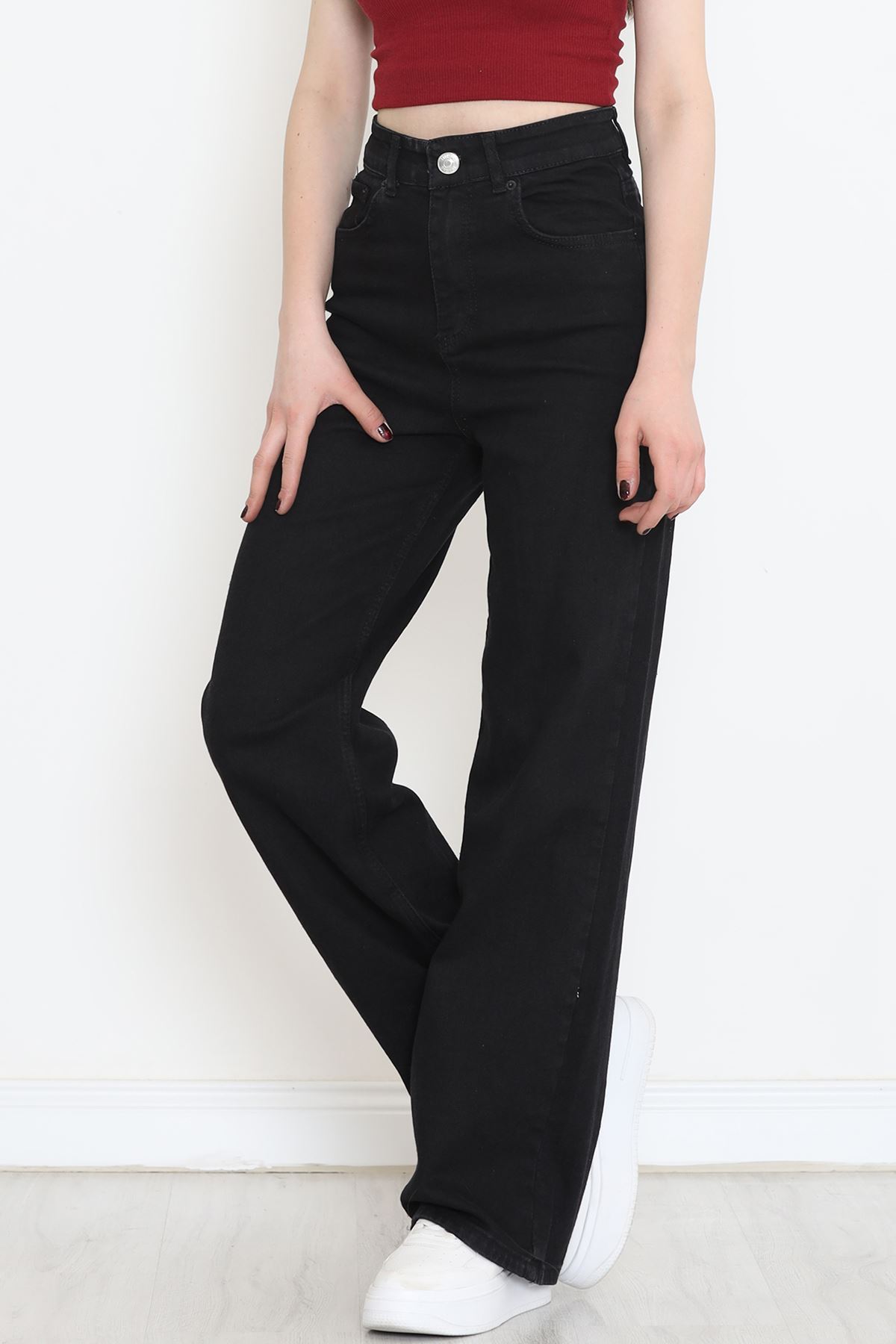 Palazzo Kot Pantolon Siyah1 - 12560.1431.