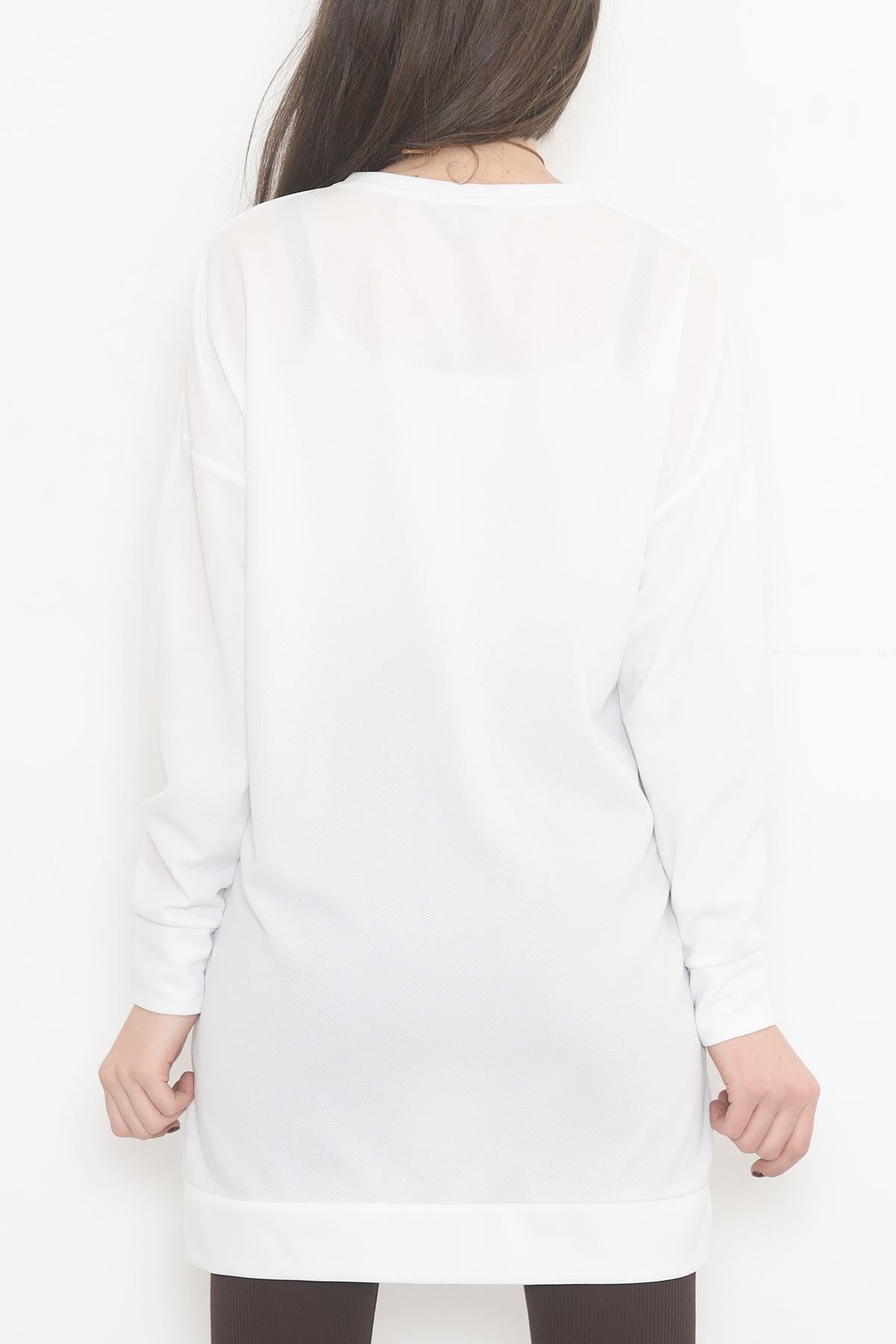 Armalı Tunik Beyaz - 12450.1778.