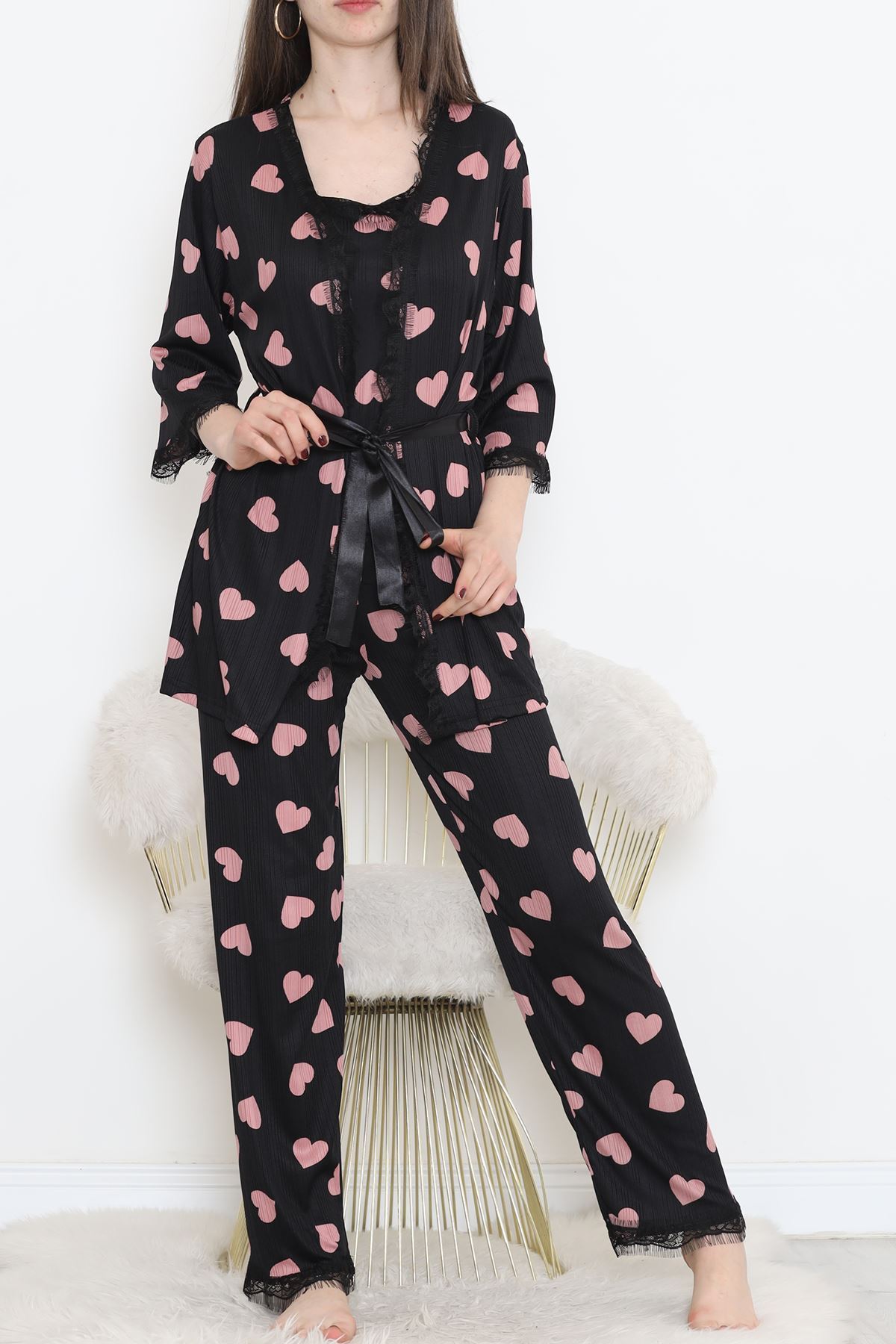 Sabahlık Takım Pudrasiyah - 666.1287.