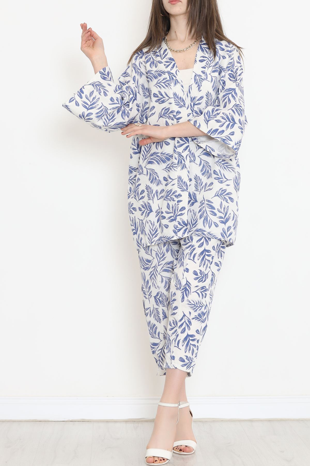 Kimono Takım Saks - 152342.701.