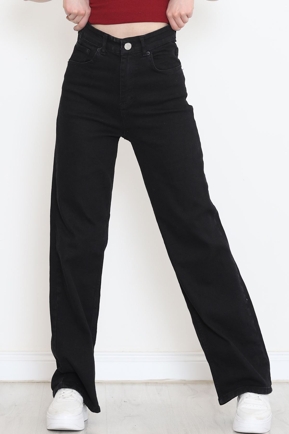 Palazzo Kot Pantolon Siyah1 - 12560.1431.