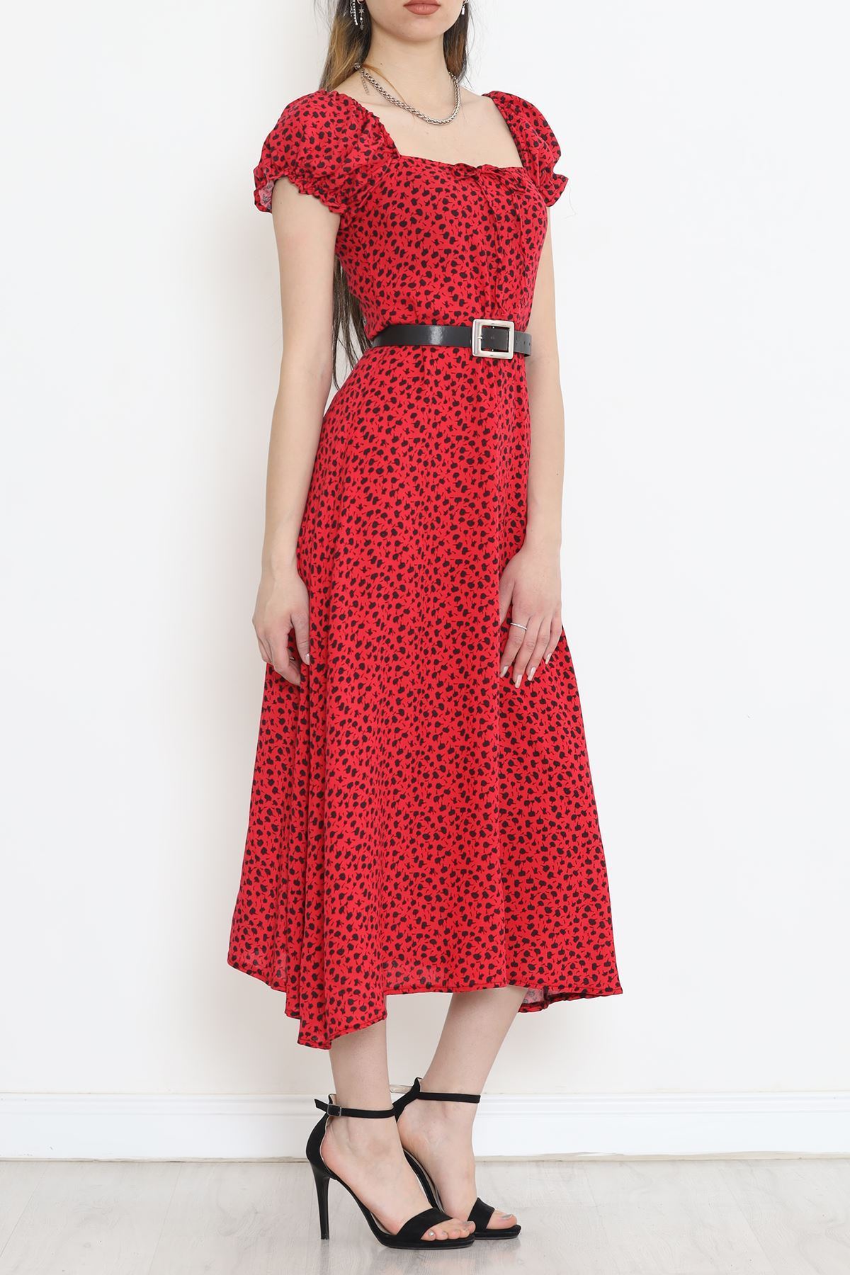 Karpuz Kol Elbise Kırmızı - 152338.701.