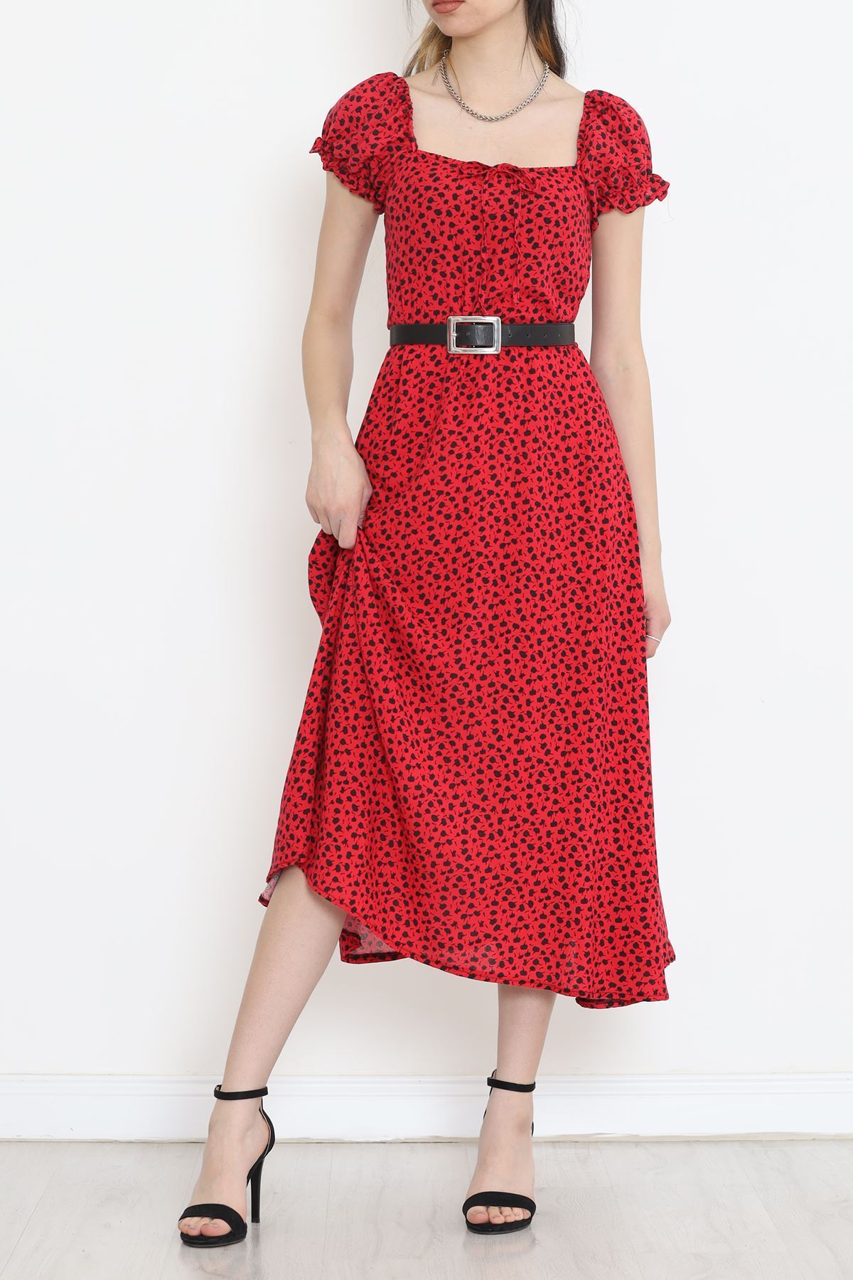 Karpuz Kol Elbise Kırmızı - 152338.701.