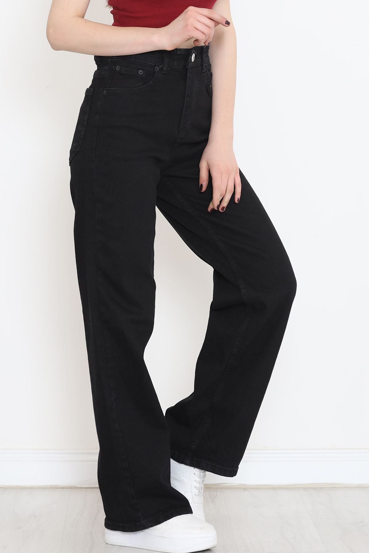 Palazzo Kot Pantolon Siyah1 - 12560.1431.