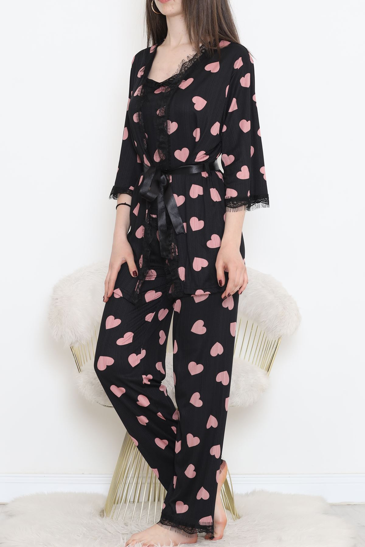 Sabahlık Takım Pudrasiyah - 666.1287.