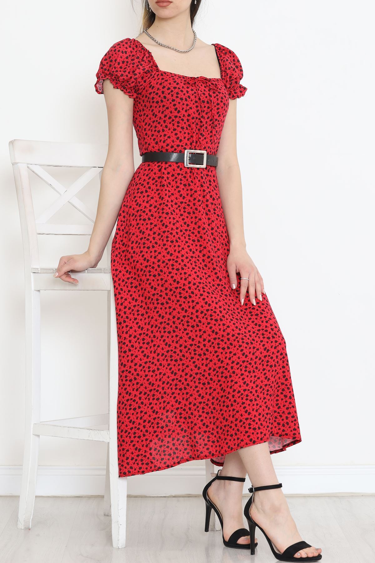 Karpuz Kol Elbise Kırmızı - 152338.701.