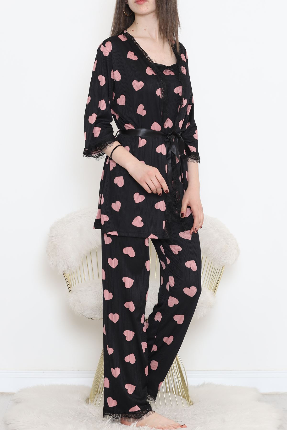 Sabahlık Takım Pudrasiyah - 666.1287.