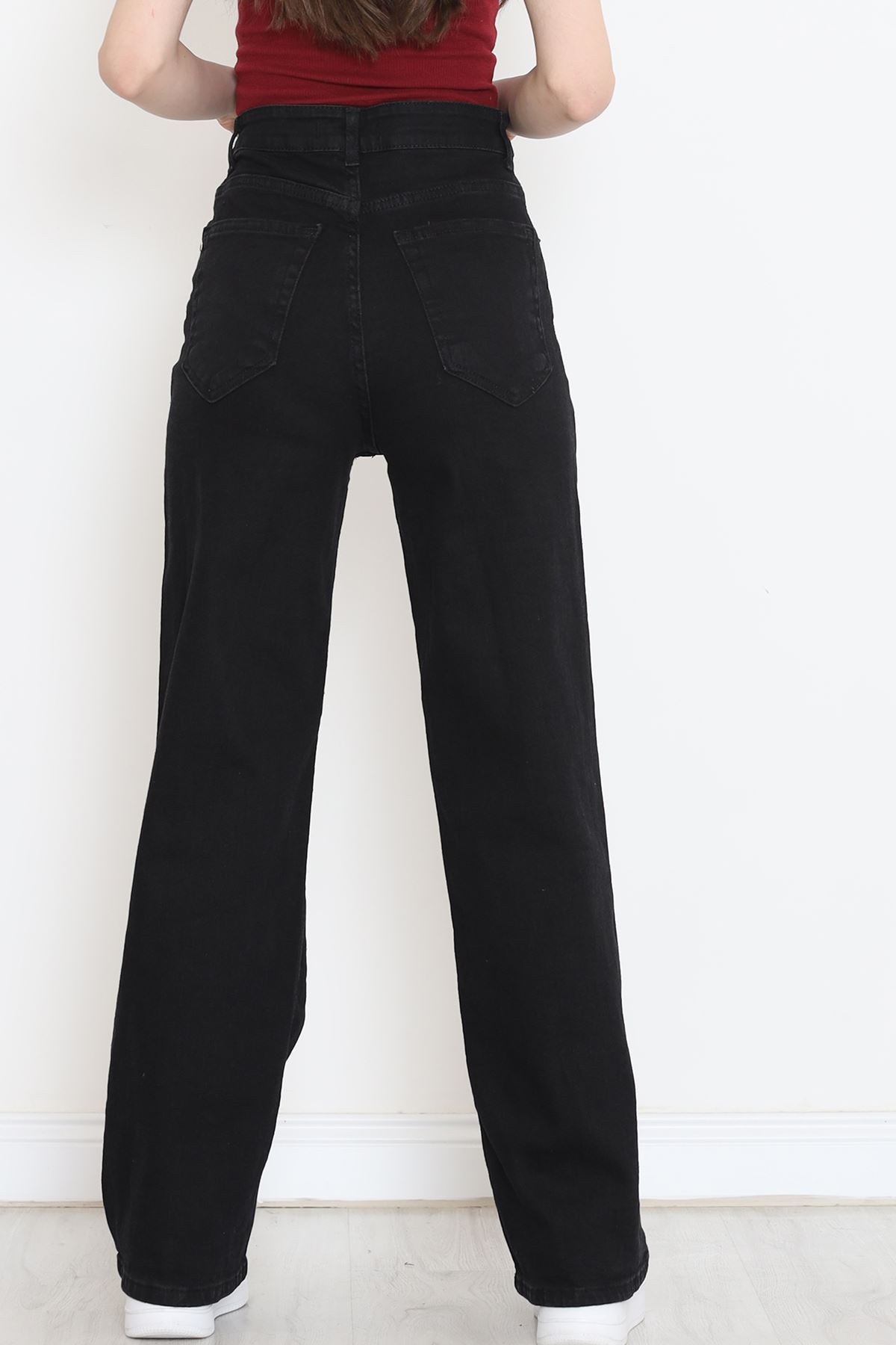 Palazzo Kot Pantolon Siyah1 - 12560.1431.