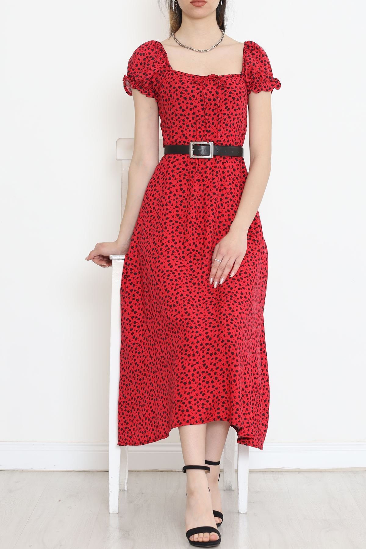 Karpuz Kol Elbise Kırmızı - 152338.701.