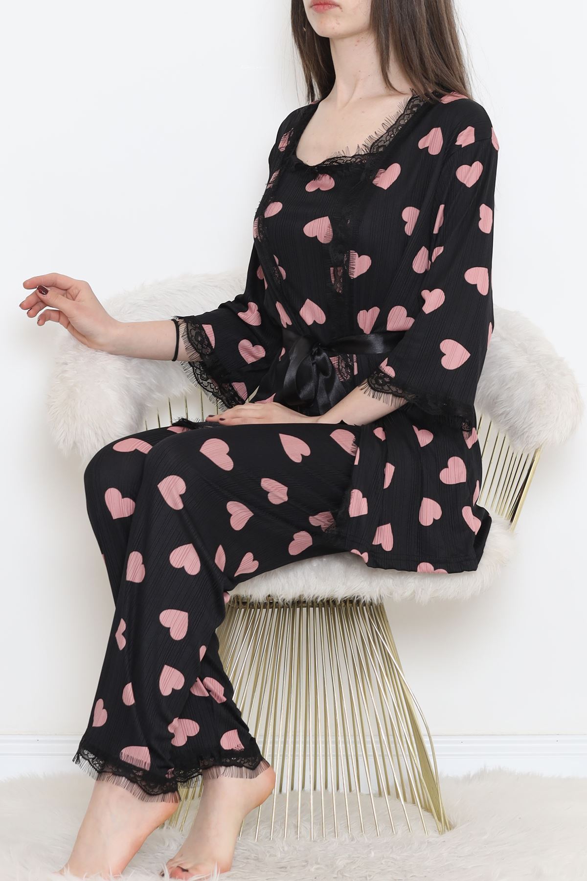 Sabahlık Takım Pudrasiyah - 666.1287.