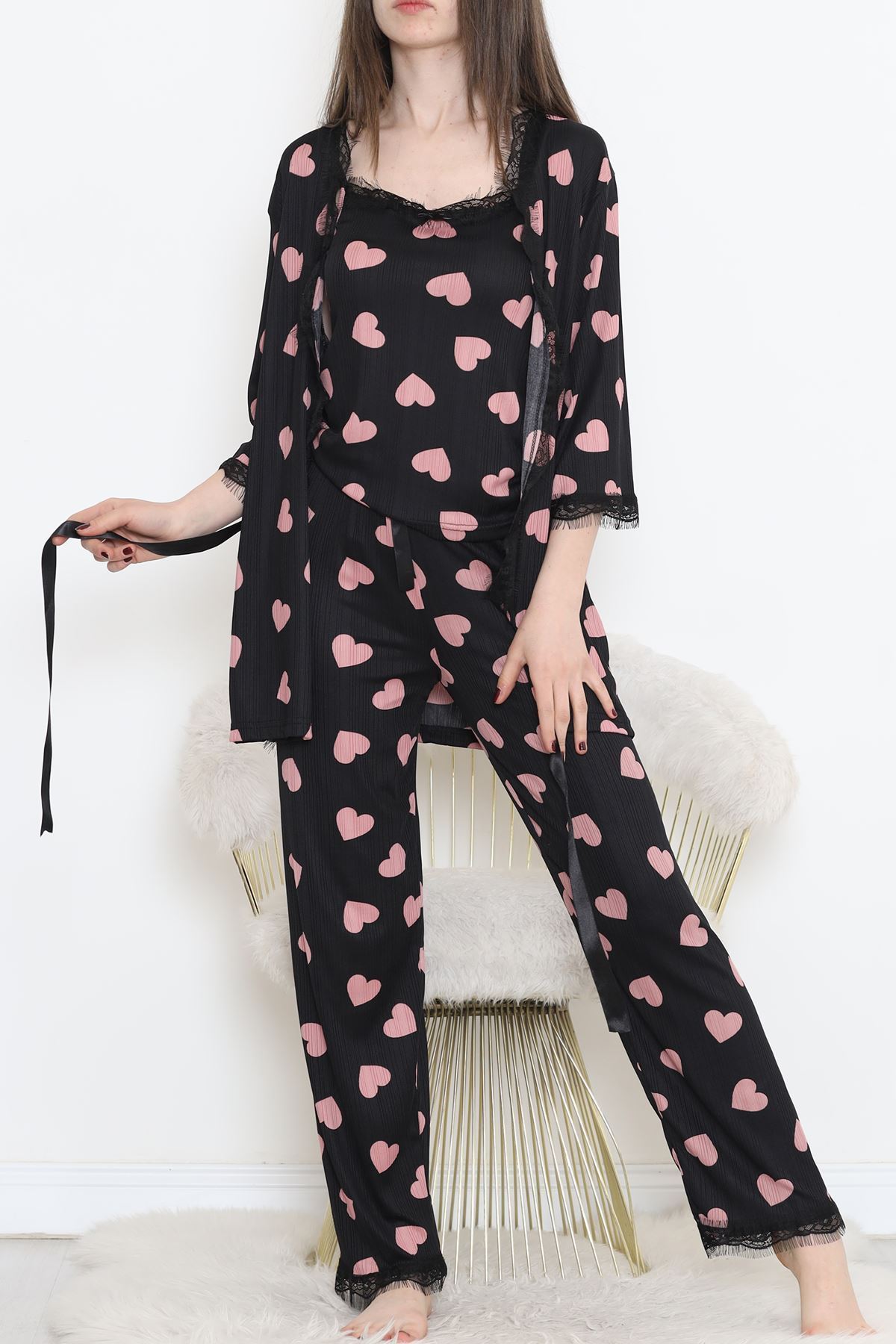 Sabahlık Takım Pudrasiyah - 666.1287.