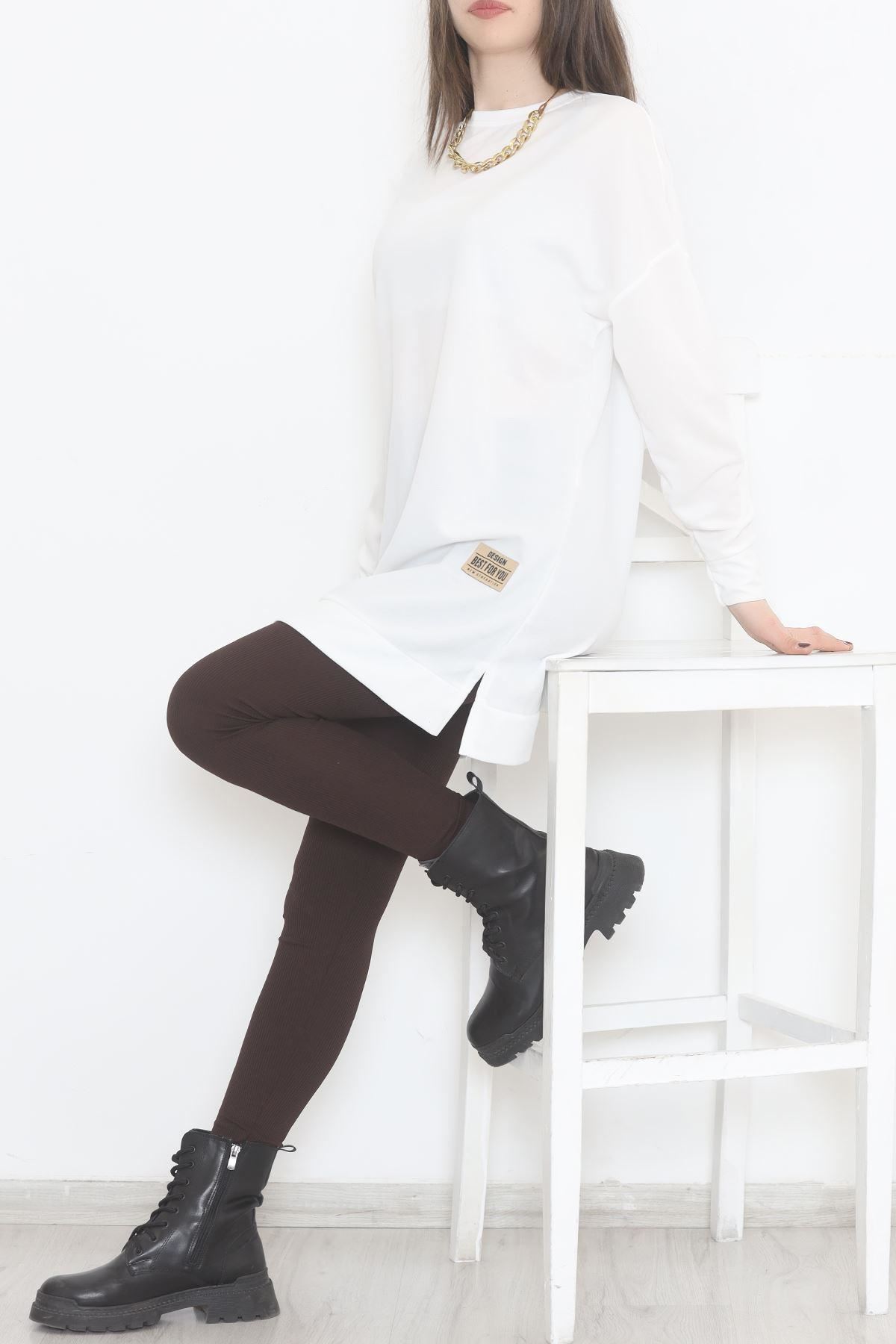 Armalı Tunik Beyaz - 12450.1778.