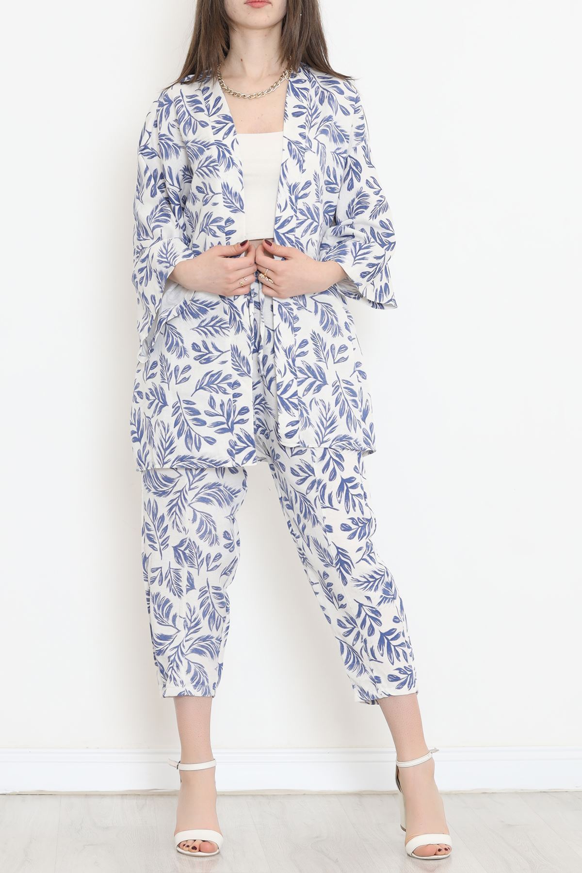 Kimono Takım Saks - 152342.701.