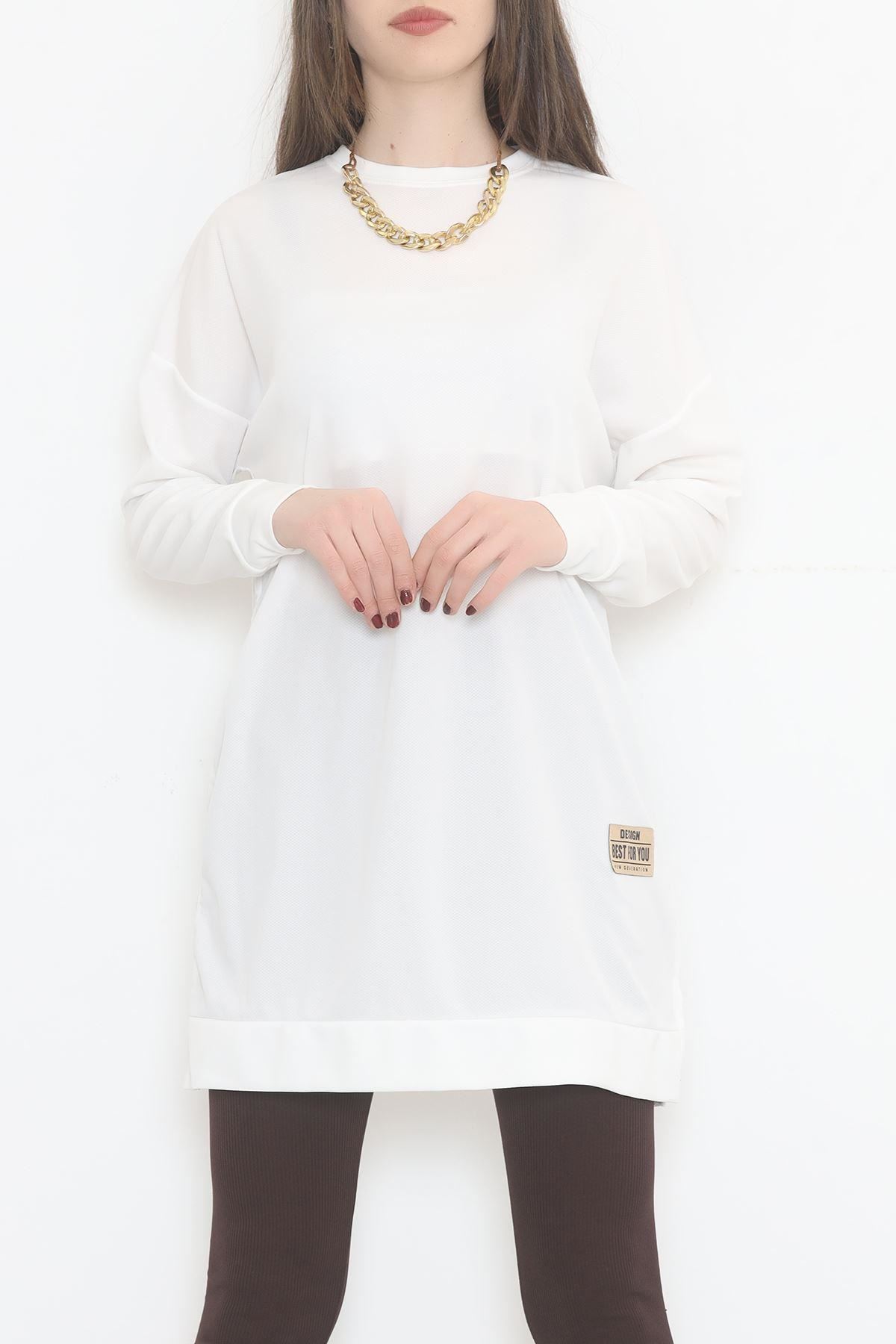 Armalı Tunik Beyaz - 12450.1778.