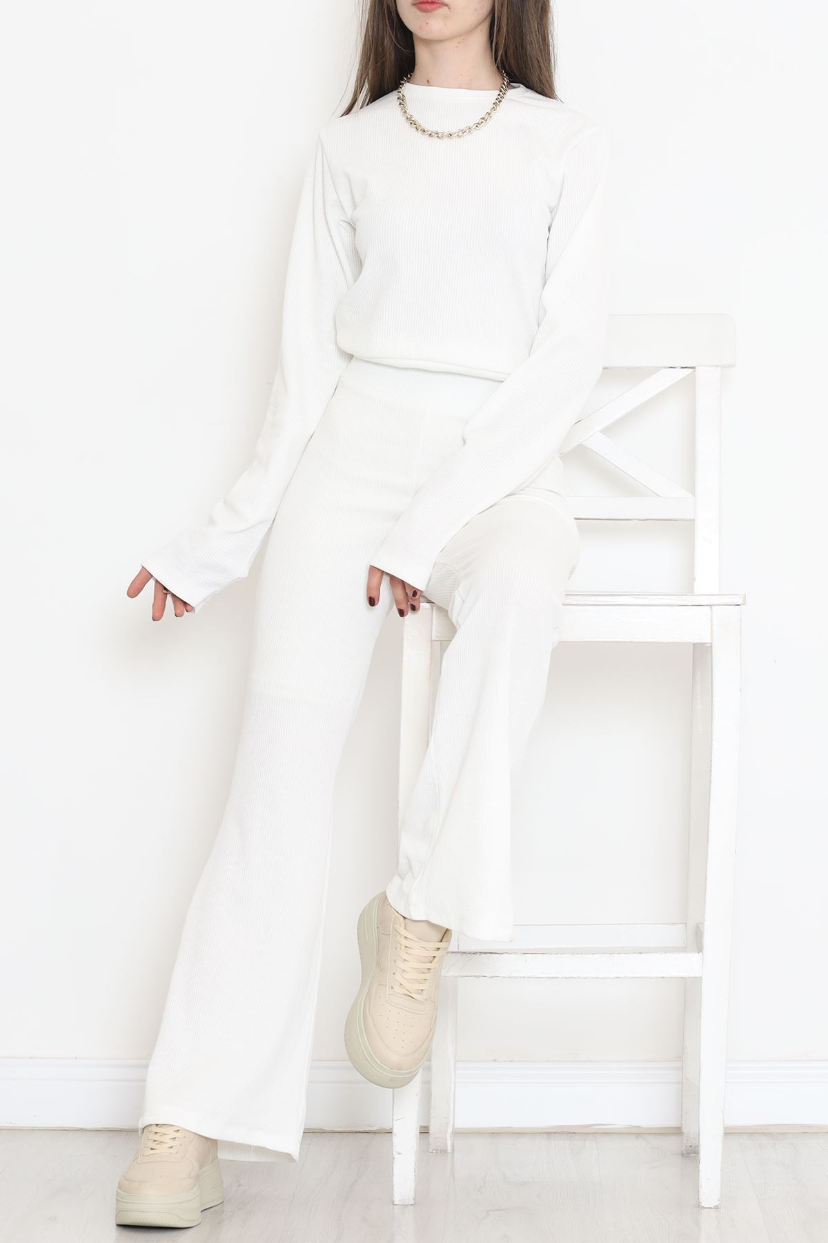 Fitilli Takım Beyaz - 16680.5238.