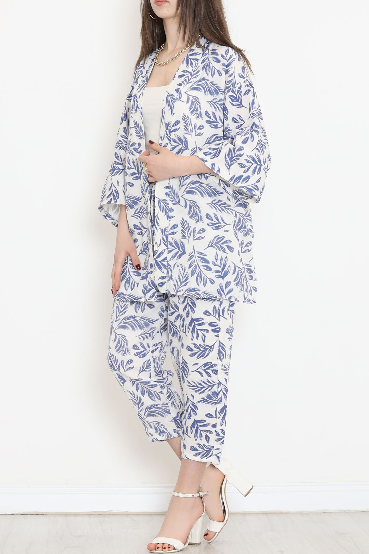 Kimono Takım Saks - 152342.701.