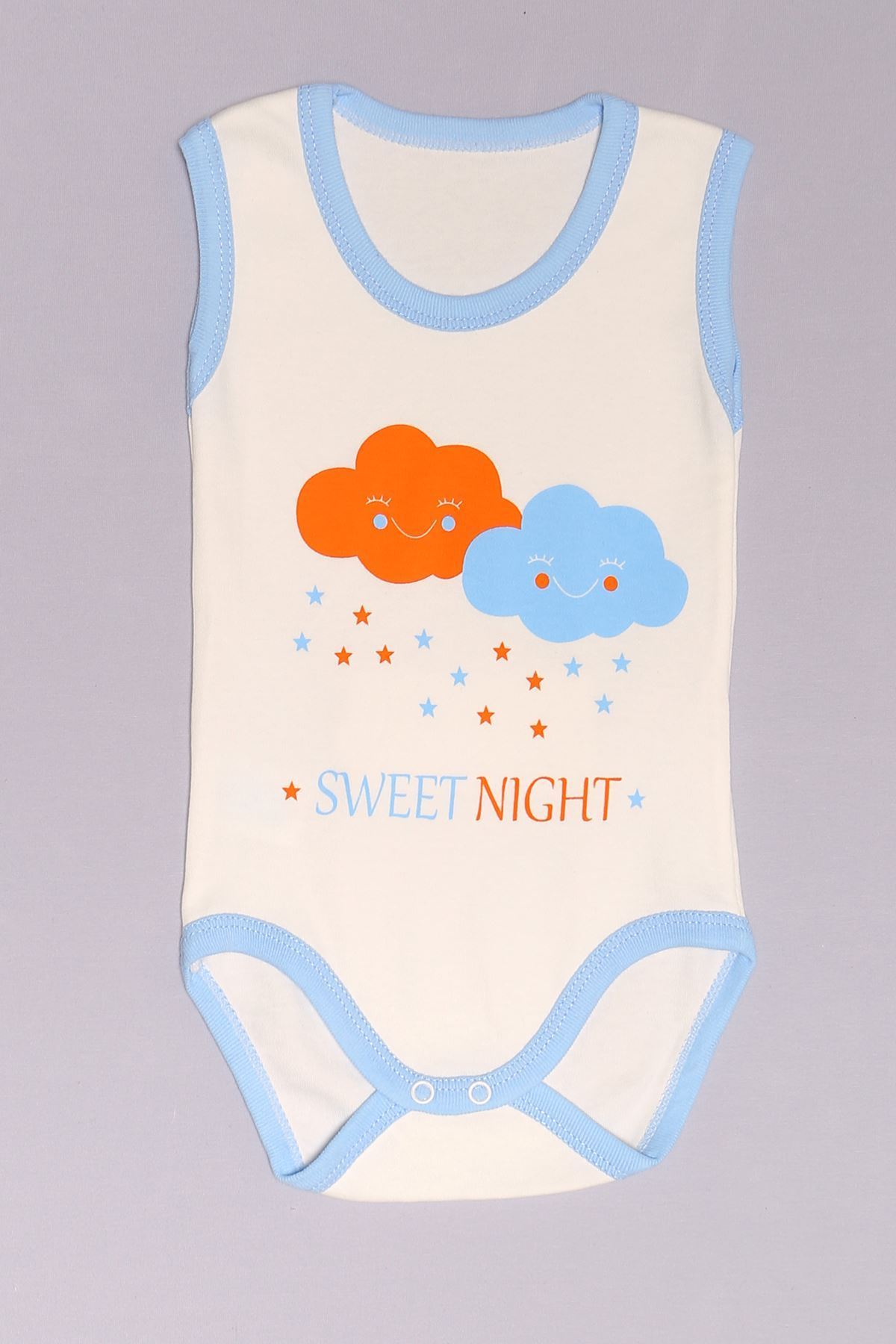 0-9 Aylık Bebek Zıbın Beyazmavi - 01015.1803.