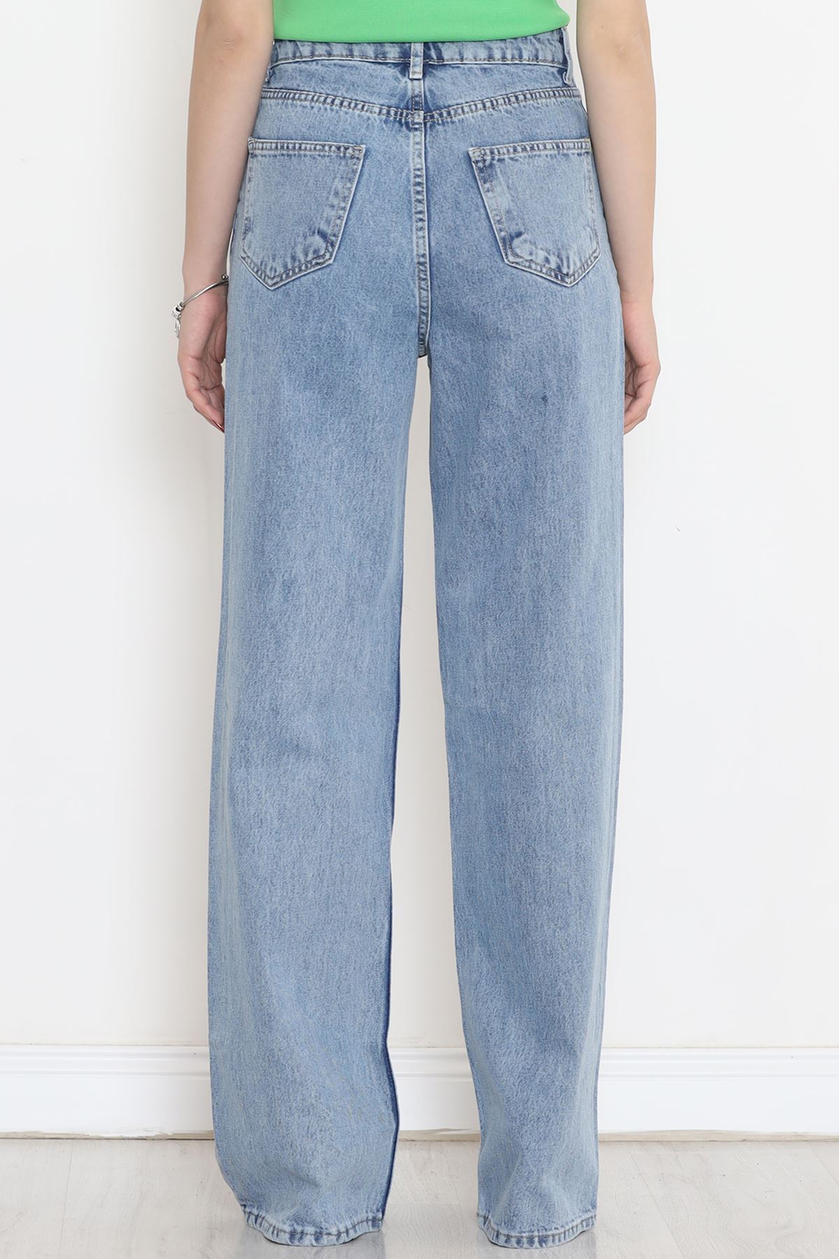 Palazzo Kot Pantolon Açıkmavi - 18256.1831.