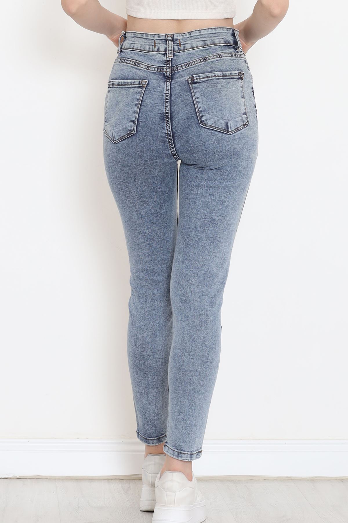 Süper Likra Kot Pantolon Buzmavi6 - 9815.1431.