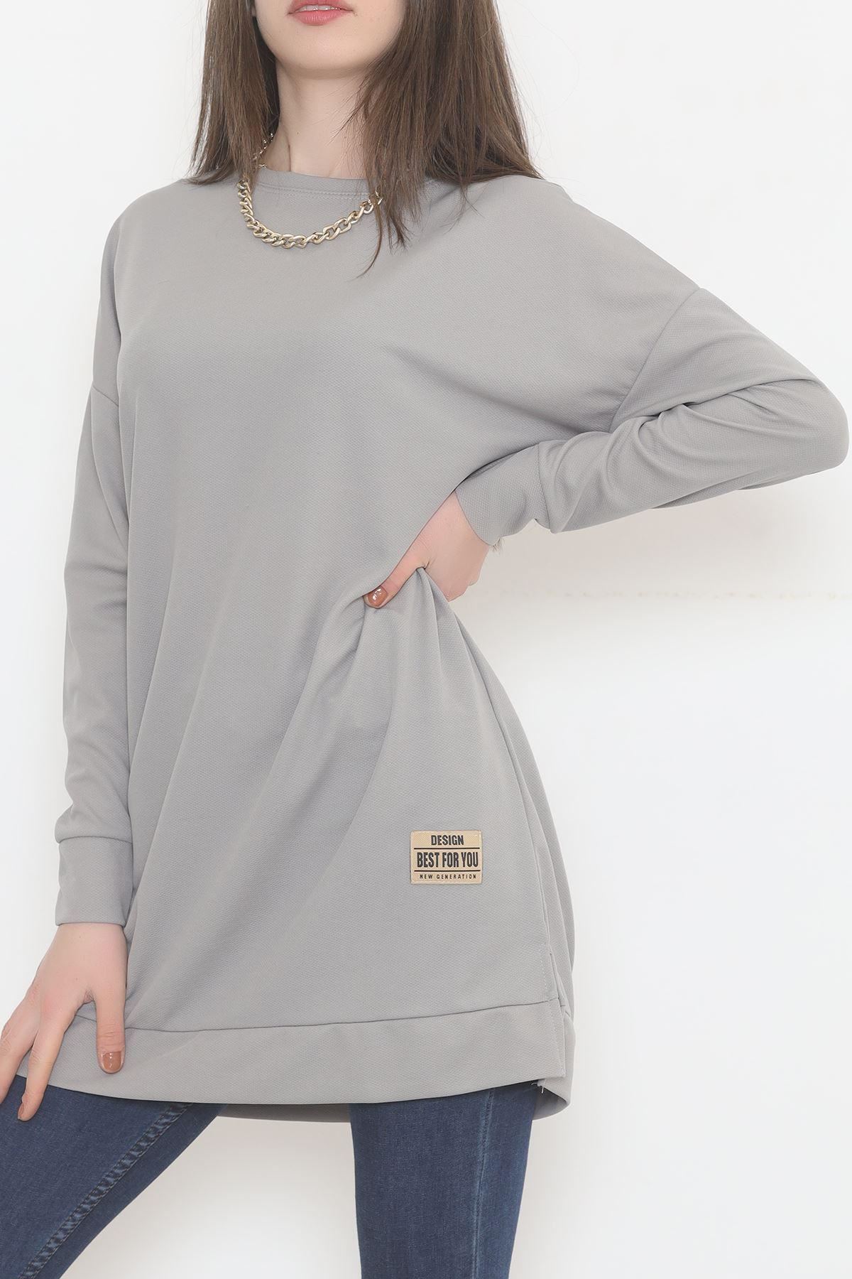 Armalı Tunik Gri - 12450.1778.