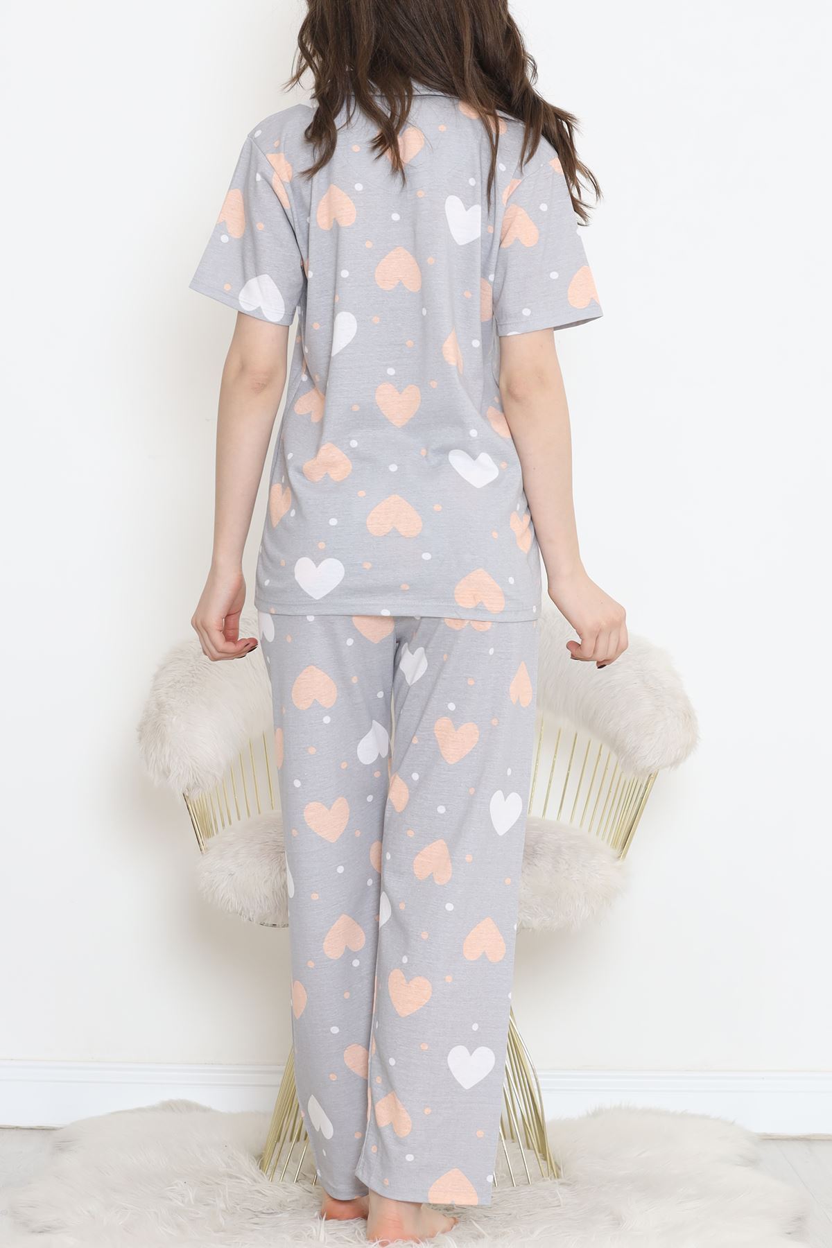 Rotasyon Bebe Yaka Takım Gri - 255.1287.