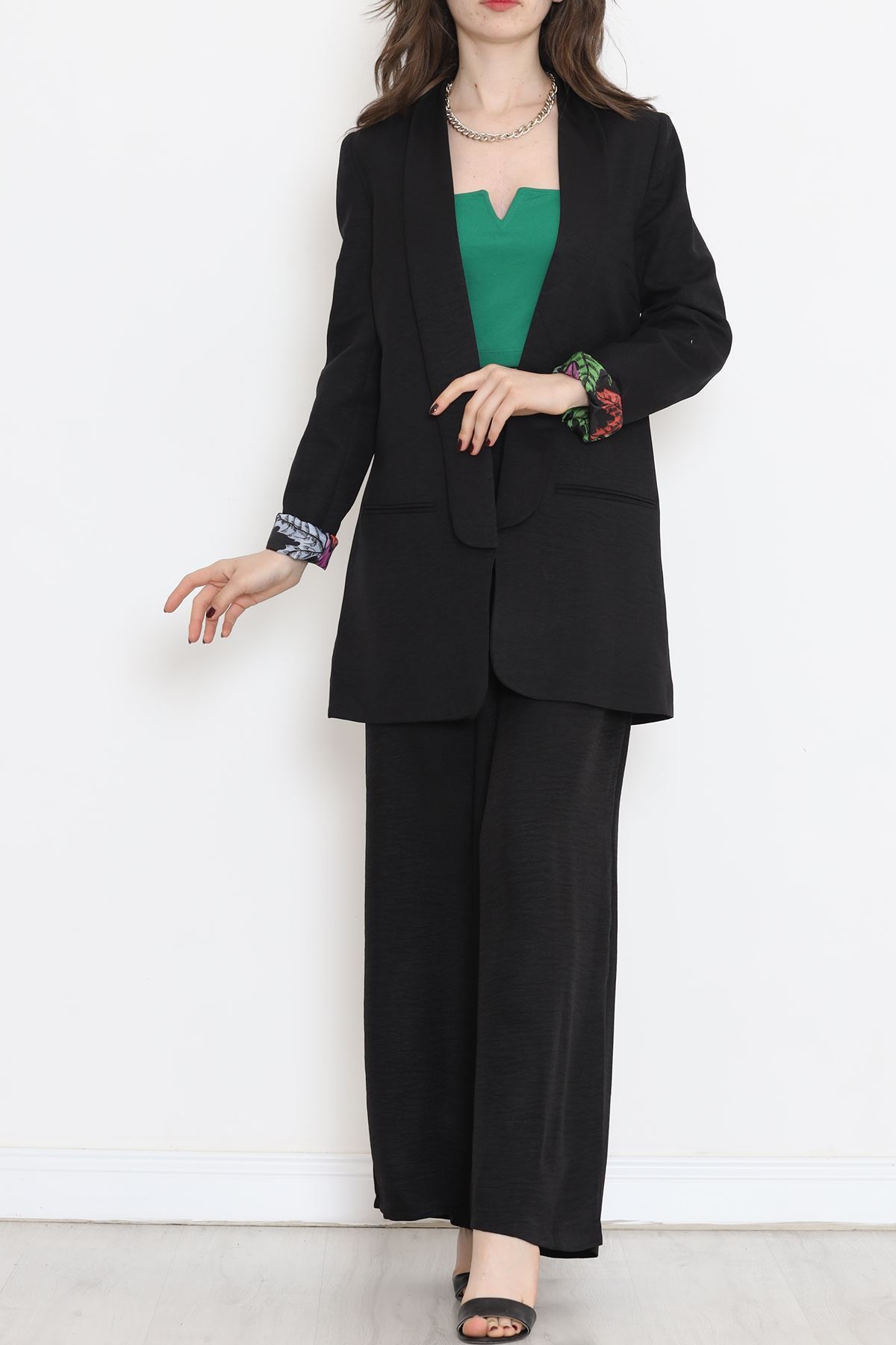 Blazer İkili Takım Siyah - 18298.1322.