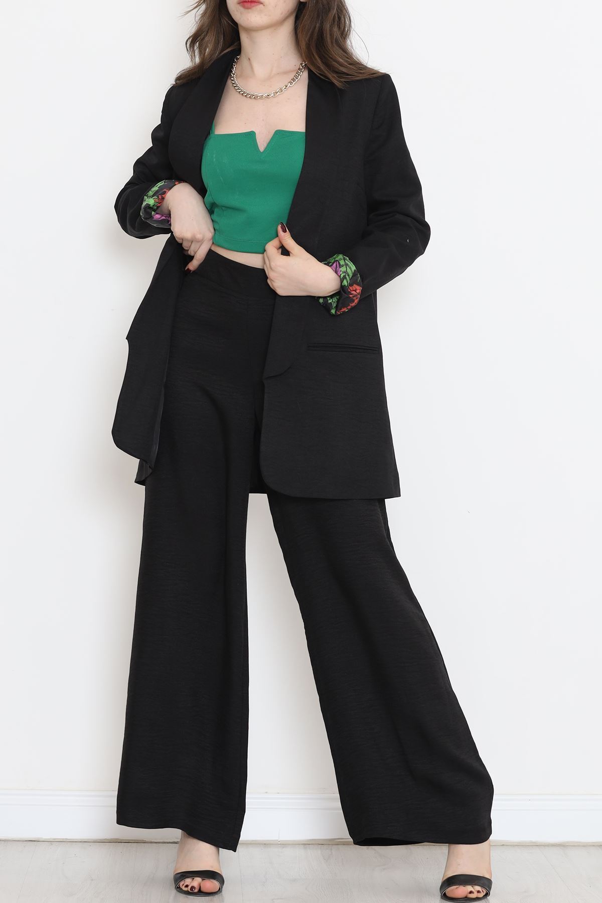 Blazer İkili Takım Siyah - 18298.1322.