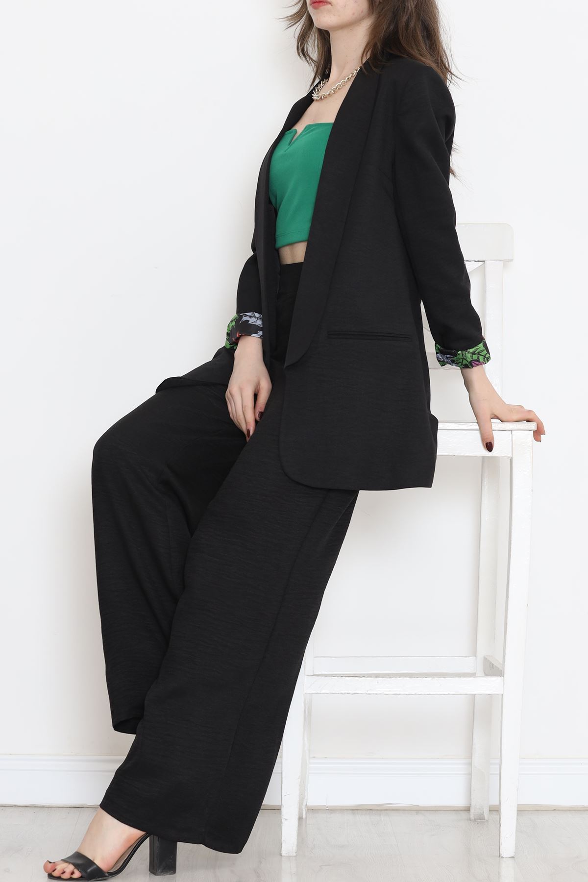 Blazer İkili Takım Siyah - 18298.1322.