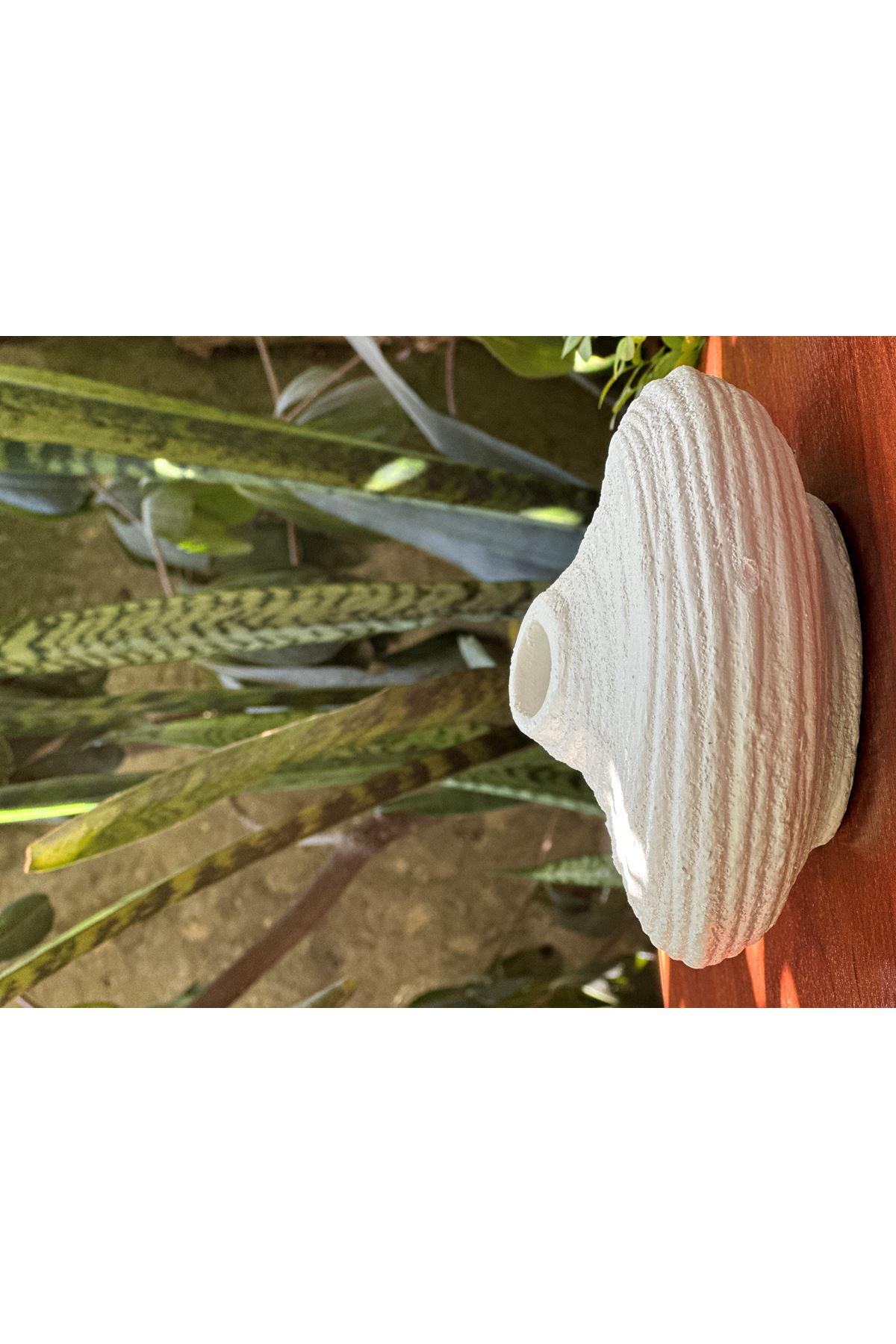 Beton 3'lü Şamdan Seti