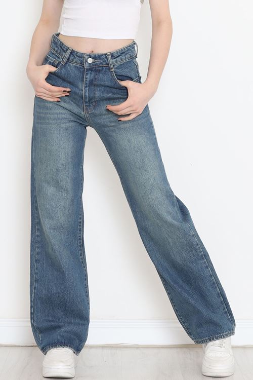 Tintli Palazzo Kot Pantolon Mavitint - 18253.1831.